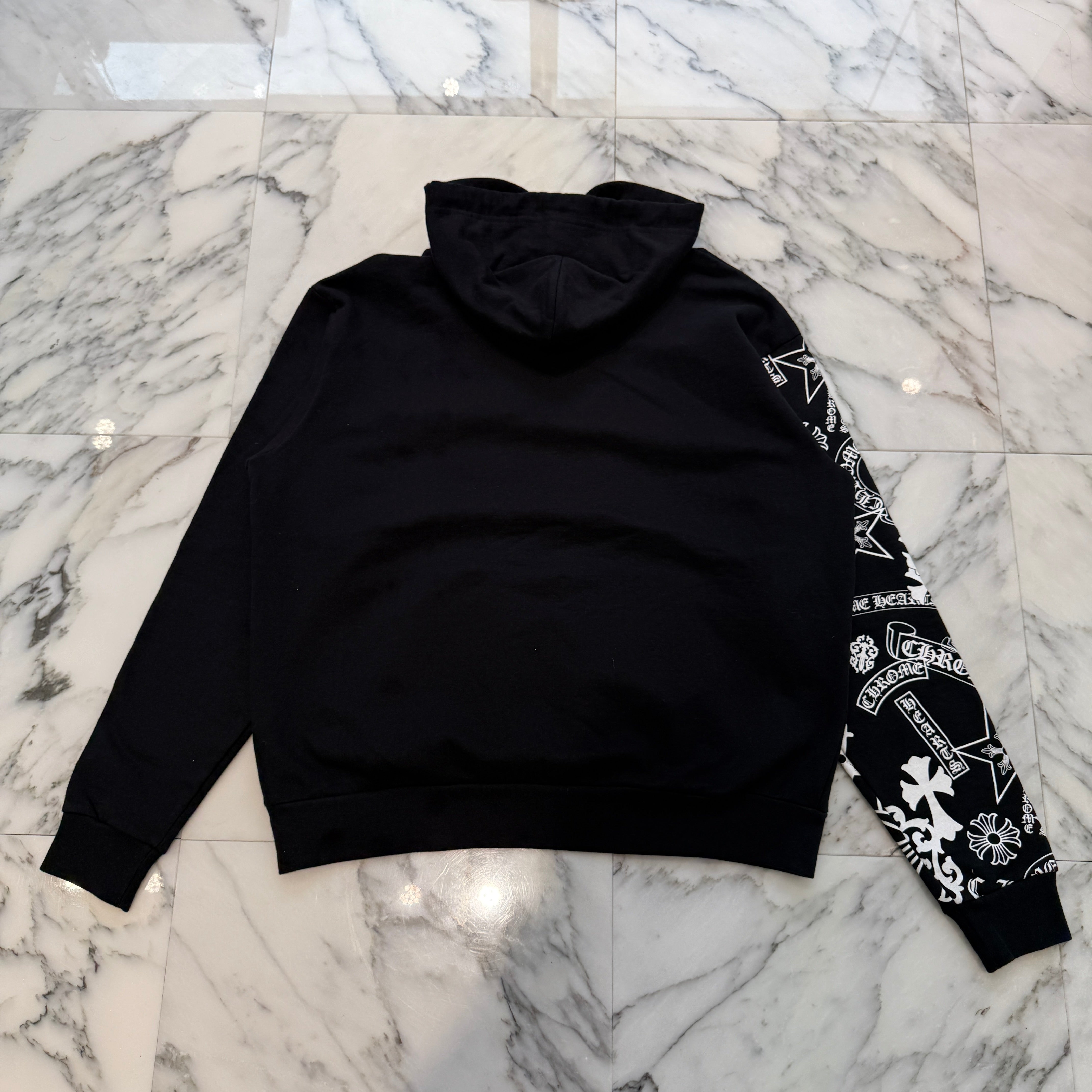 CHROME HEARTS Arm Stencil Print Pullover Hoodie Size S クロムハーツ アームステンシルプリント プルオーバーフーディ サイズS