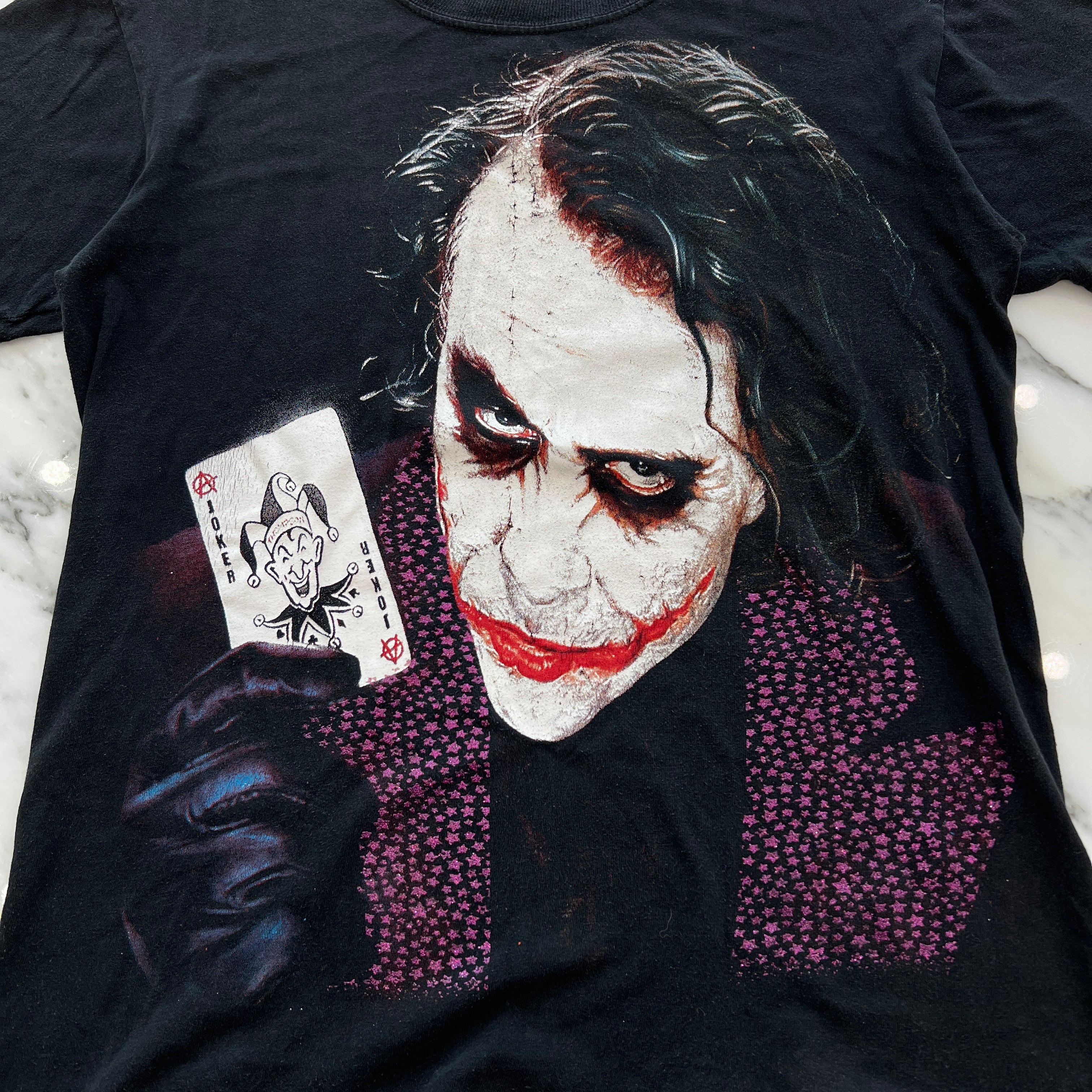 Vintage 00's The Dark Night "Joker Heath Ledger" 2008 RAYTON PLAYERAS S/S Tee ヴィンテージ 00's ザ・ダーク・ナイト "ジョーカー ヒース・レジャー" 2008 RAYTON PLAYERAS社製 Tシャツ