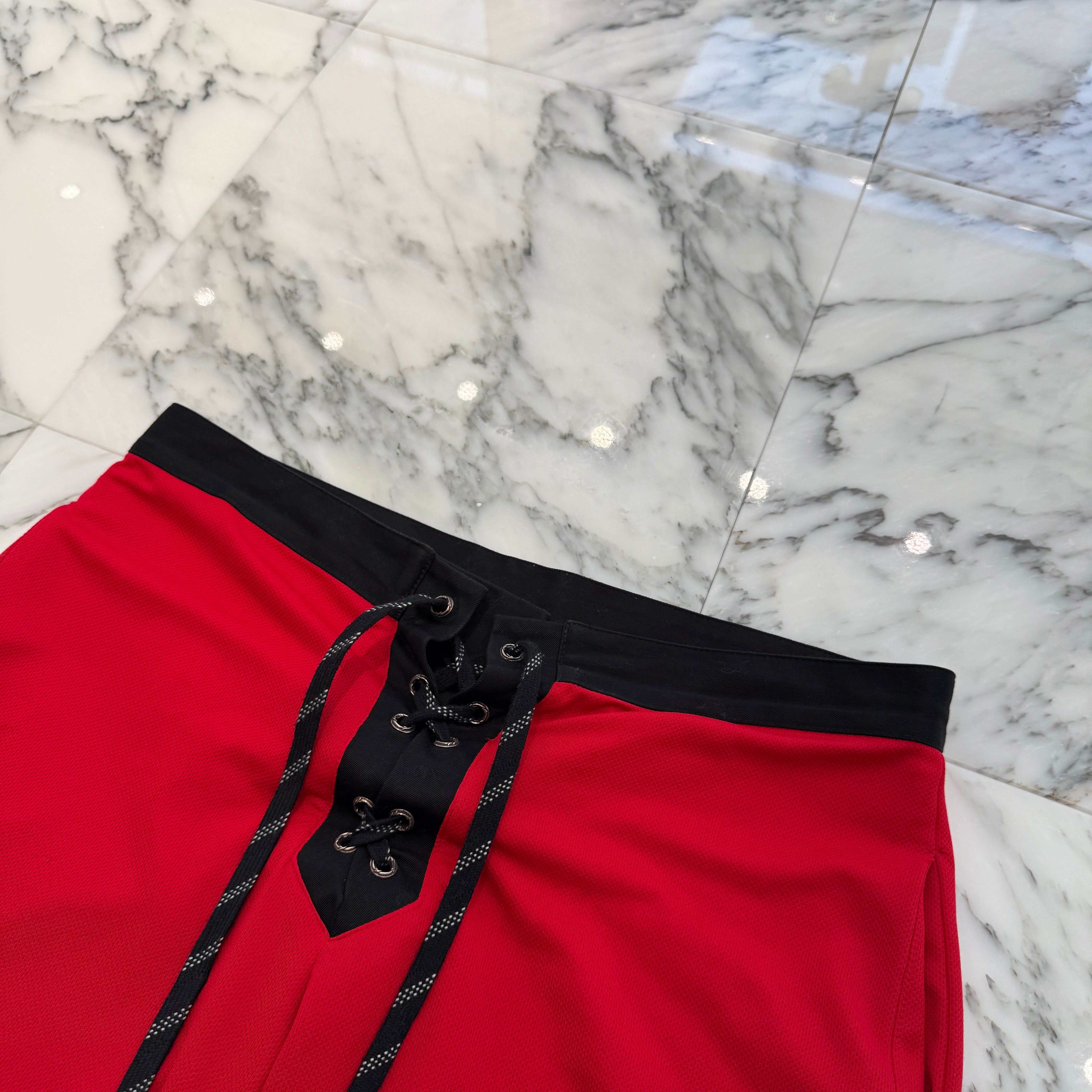 CHROME HEARTS × MATTY BOY Chomper Leather Patch Swim Shorts Size L クロムハーツ × マッティボーイ チョンパーレザーパッチ スイムショーツ サイズL