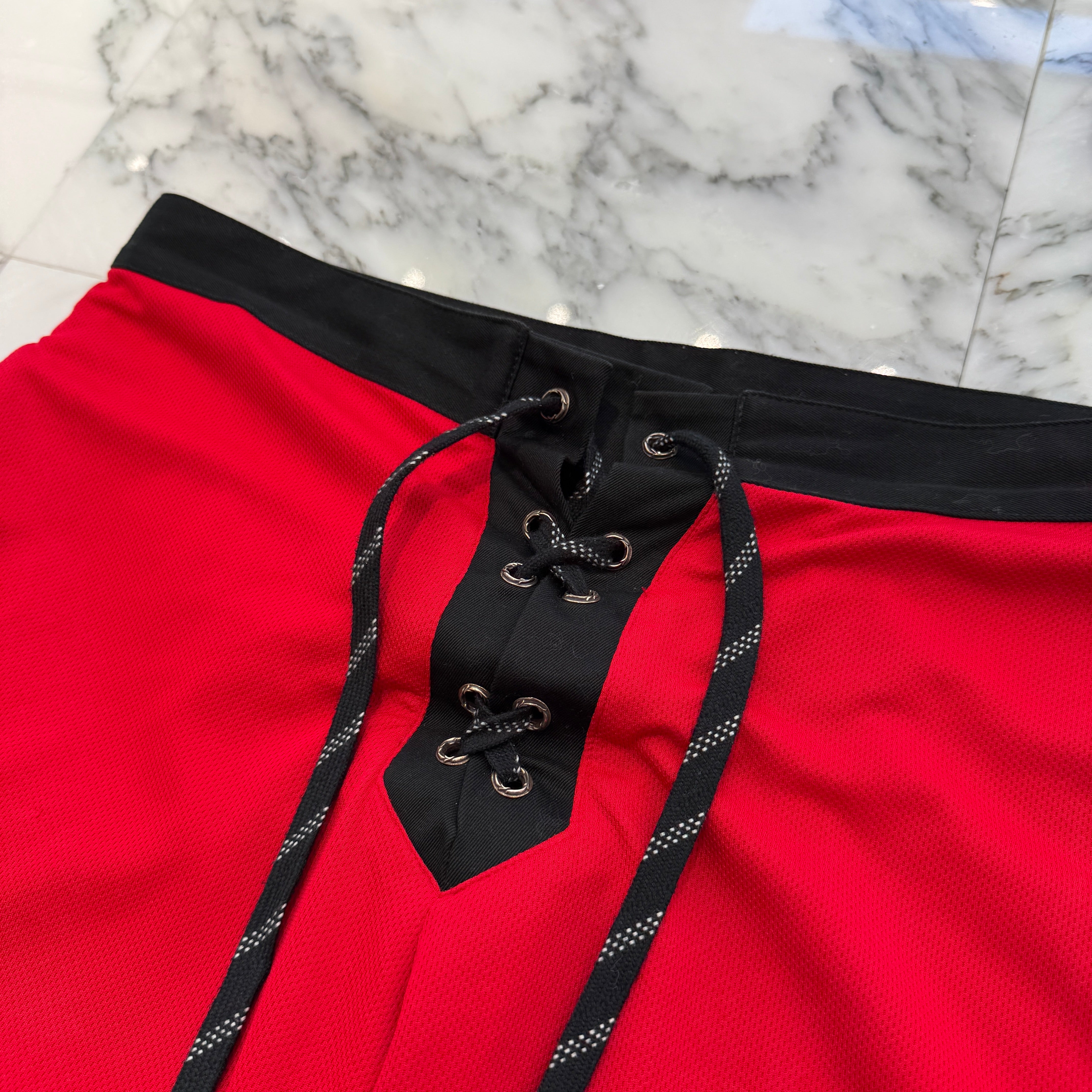 CHROME HEARTS × MATTY BOY Chomper Leather Patch Swim Shorts Size L クロムハーツ × マッティボーイ チョンパーレザーパッチ スイムショーツ サイズL