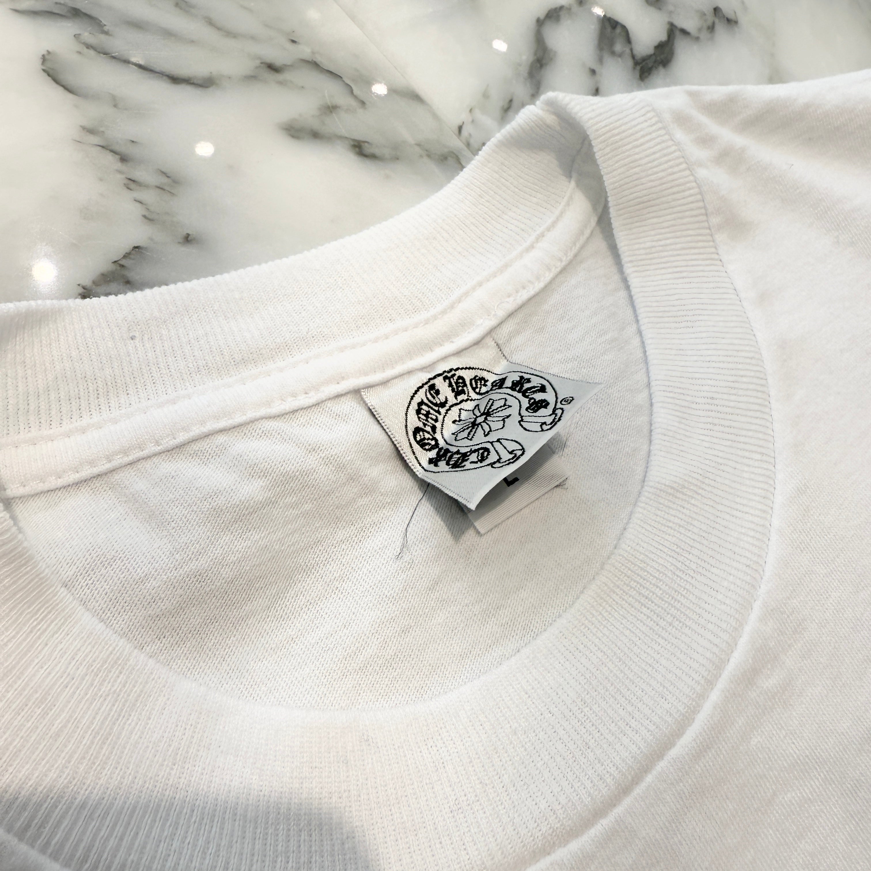 CHROME HEARTS Malibu Limited CH Plus Horseshoe Tee Size L クロムハーツ マリブ限定 CHプラスホースシュー Tシャツ サイズL