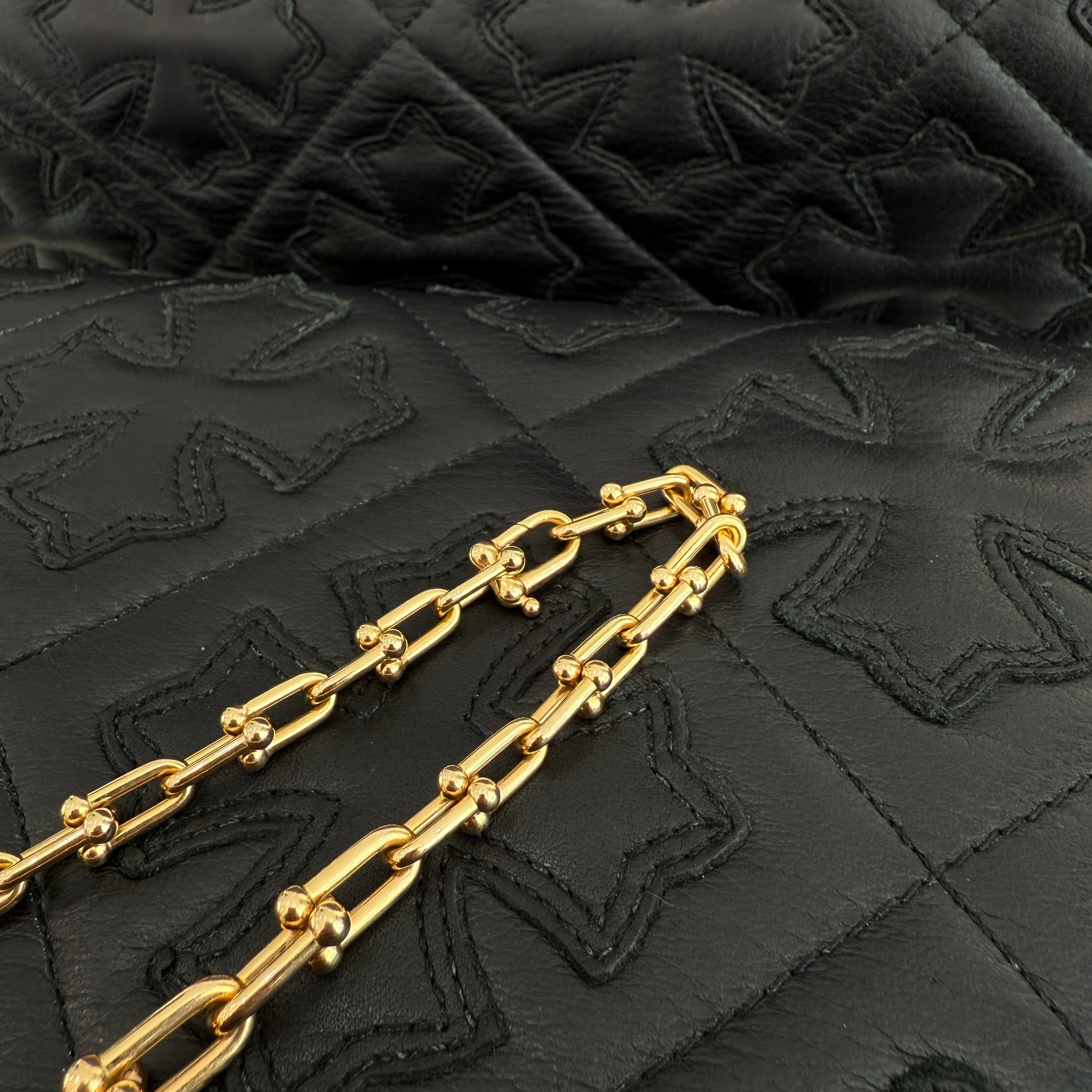 Tiffany Co. 18K Yellow Gold HardWear Graduated Necklace 60153063 ティファニー 18K イエローゴールド ハードウェア グラデュエイテッド ネックレス