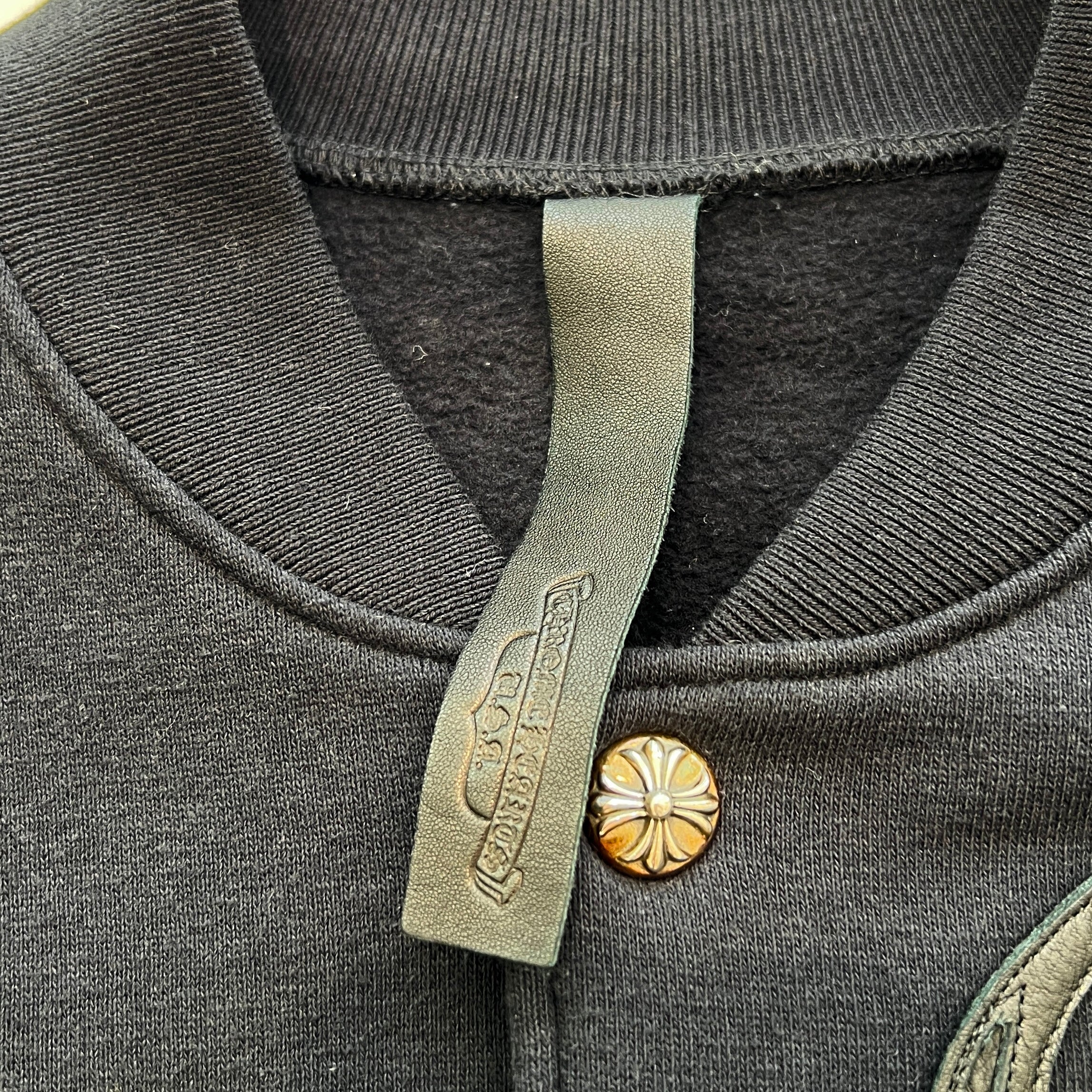 CHROME HEARTS LETTERMAN CH Patch Blouson Jacket Size L クロムハーツ レターマン CHパッチ ブルゾンジャケット サイズL