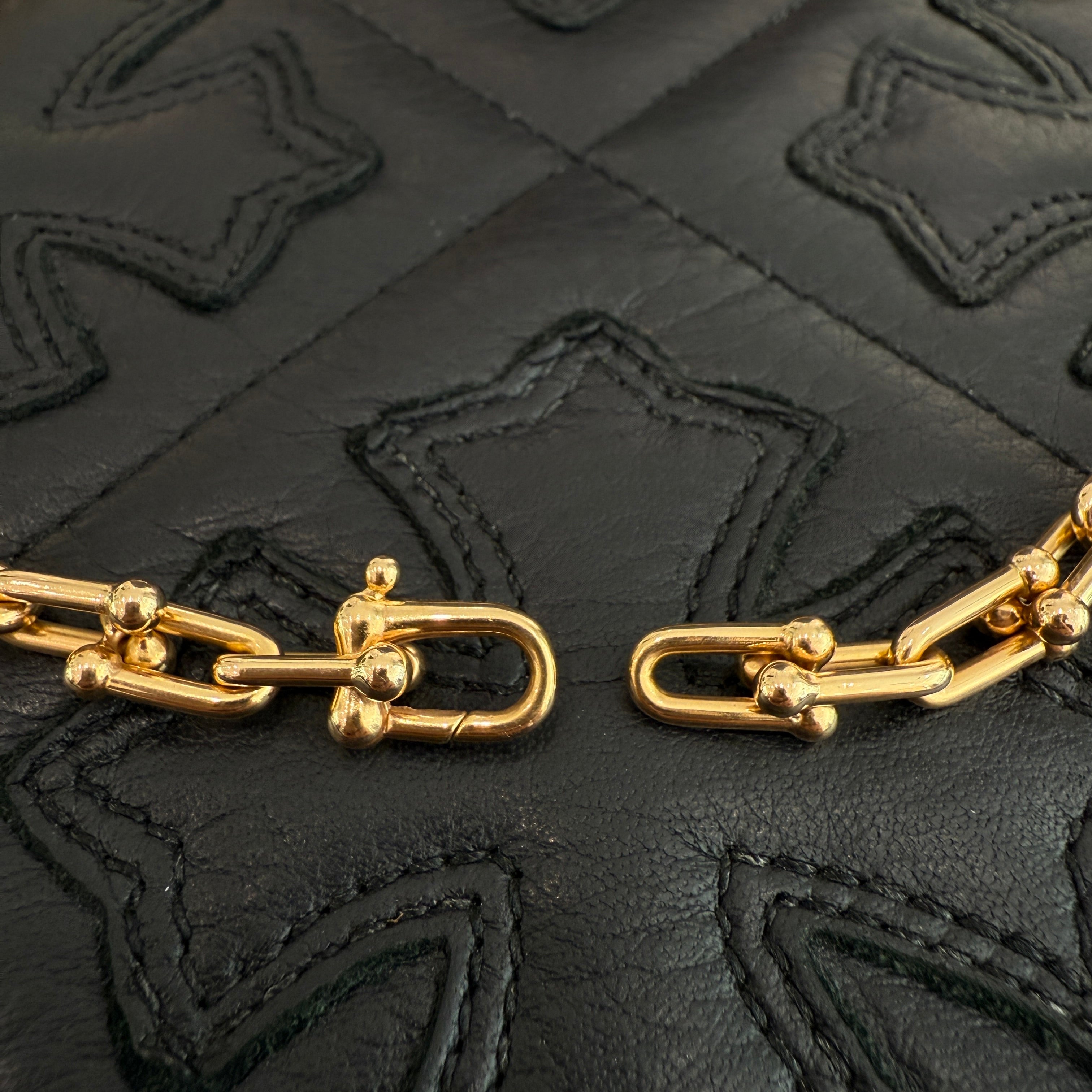 Tiffany Co. 18K Yellow Gold HardWear Graduated Necklace 60153063 ティファニー 18K イエローゴールド ハードウェア グラデュエイテッド ネックレス