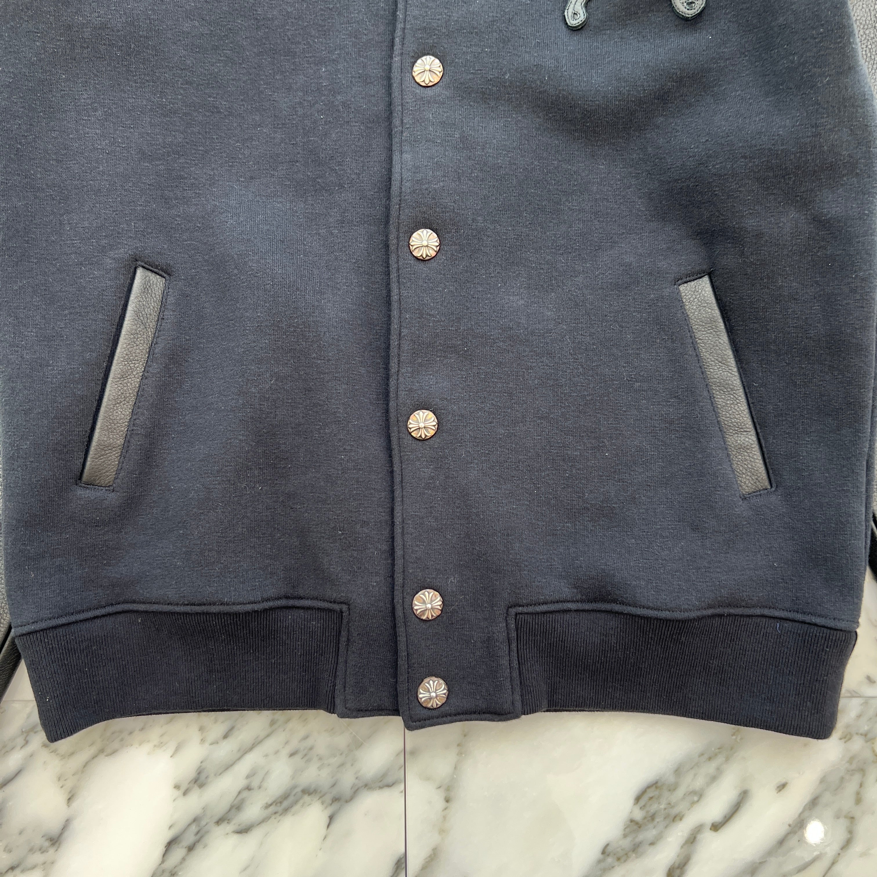 CHROME HEARTS LETTERMAN CH Patch Blouson Jacket Size L クロムハーツ レターマン CHパッチ ブルゾンジャケット サイズL