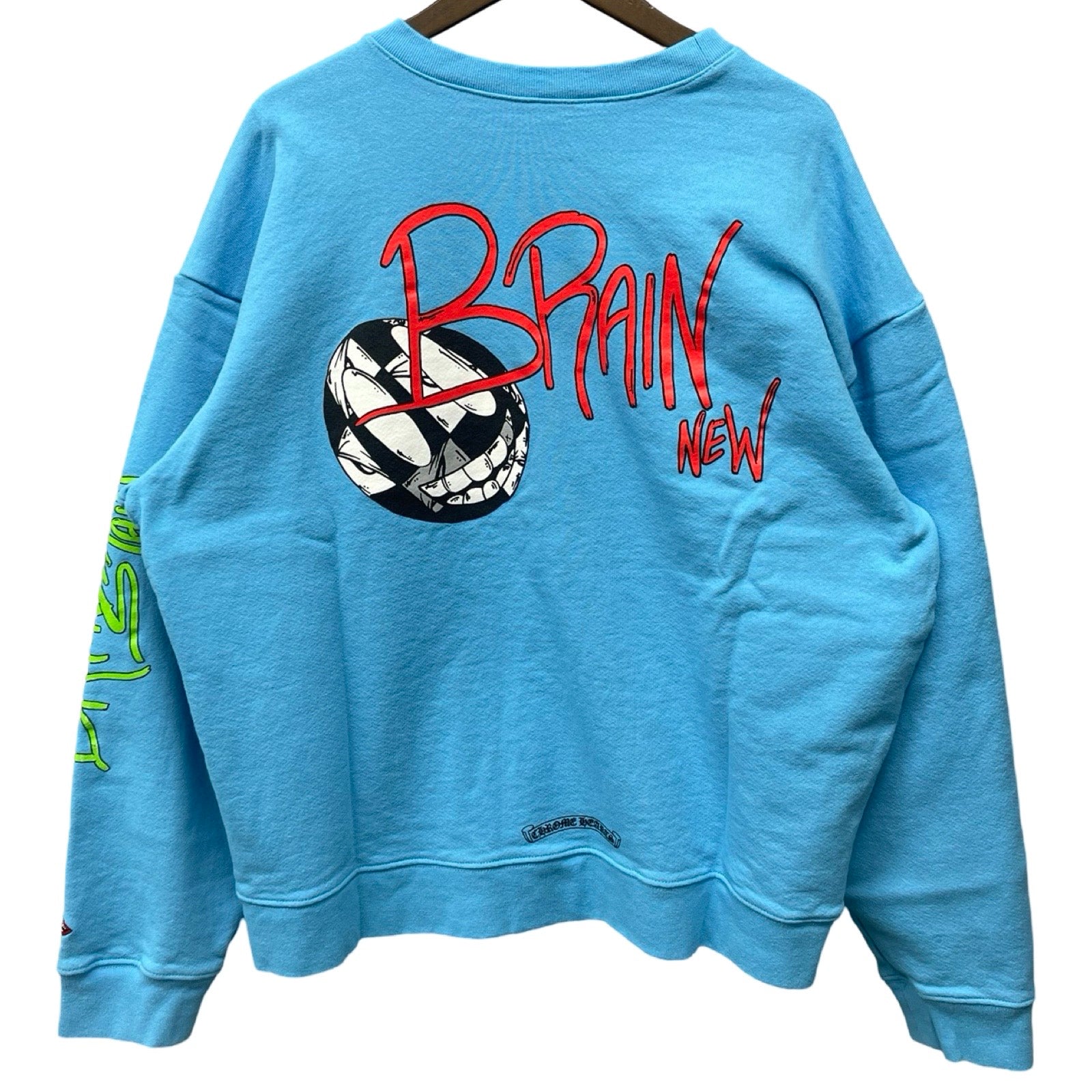 CHROME HEARTS×MATTY BOY 2024SS BRAIN NEW Sweatshirt Size XL