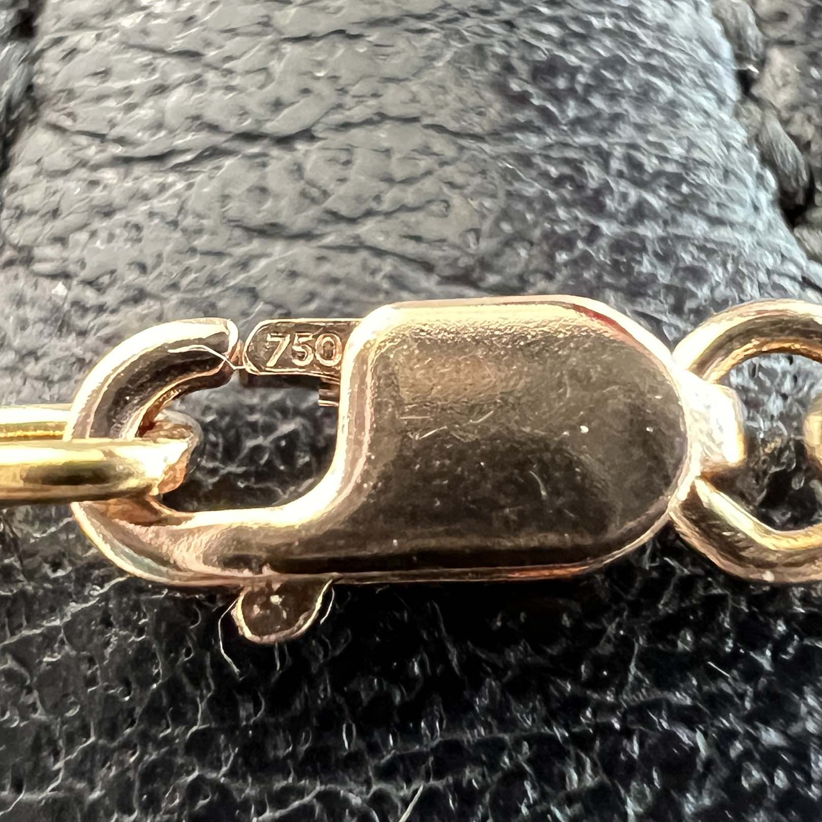 CHROME HEARTS 22K Twist Chain Necklace Size 18 Inch クロムハーツ