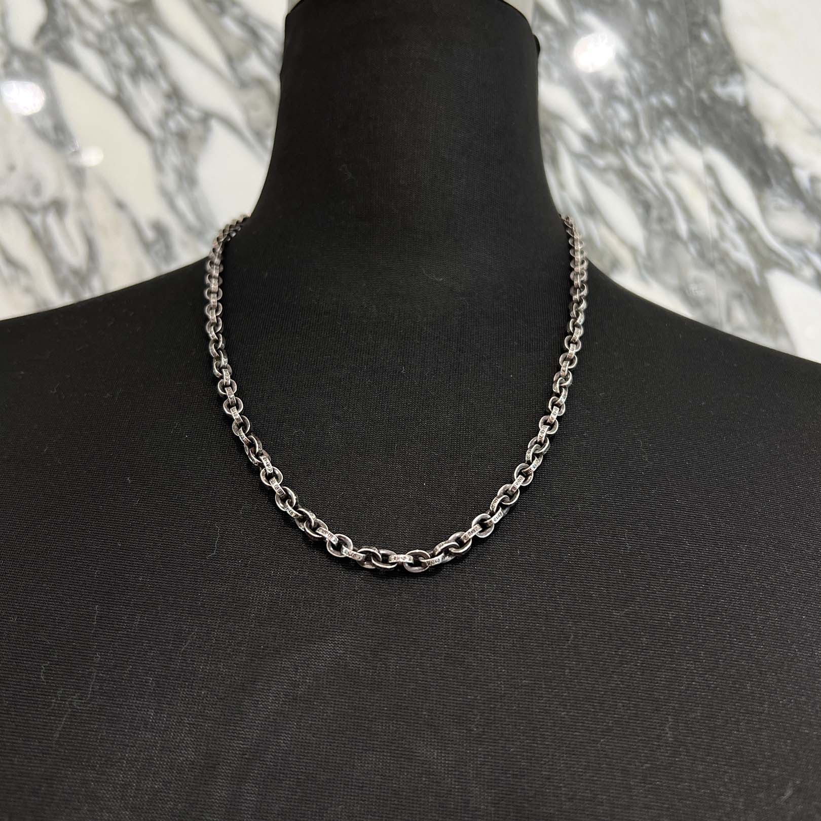 Chrome Hearts ペーパーチェーン20インチ CHROME HEARTS Paper Chain 20 Inch クロムハーツ ペーパーチェーン 20