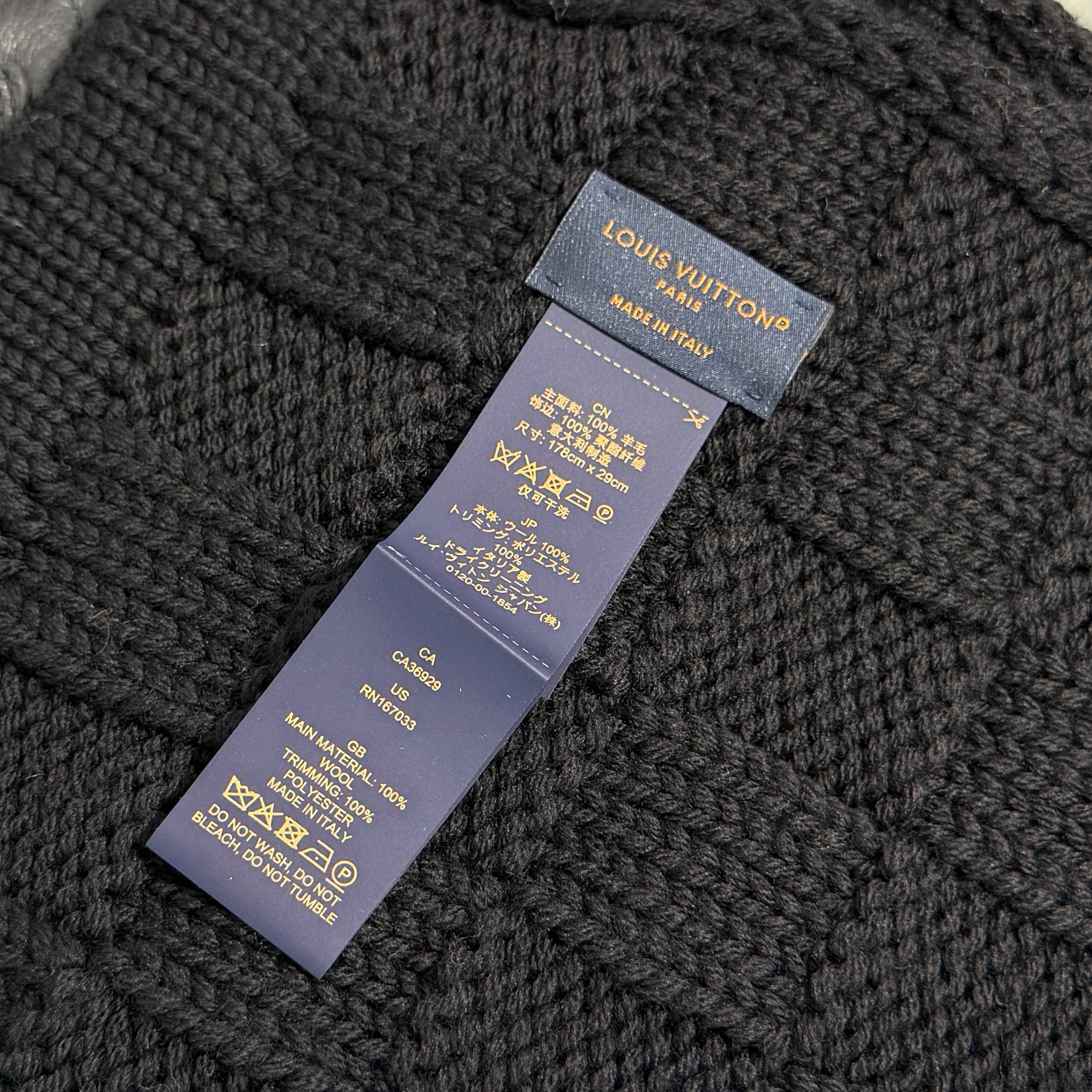 LOUIS VUITTON 2024AW LV Damier Heritage Snug Scarf M90841 ルイヴィトン LV ダミエ ヘリステージ スナッグ マフラー