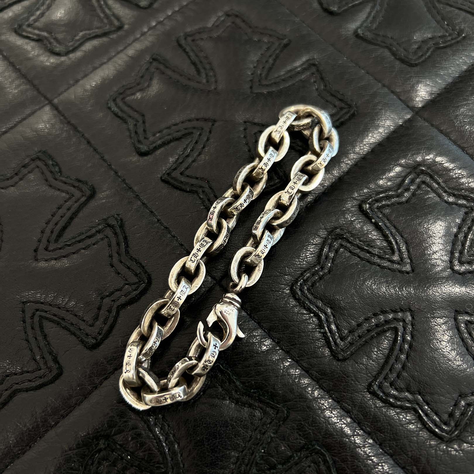 CHROME HEARTS Large Paper Chain Bracelet Size 7 Inch クロムハーツ ラージペーパーチェーン ブレスレット サイズ7インチ