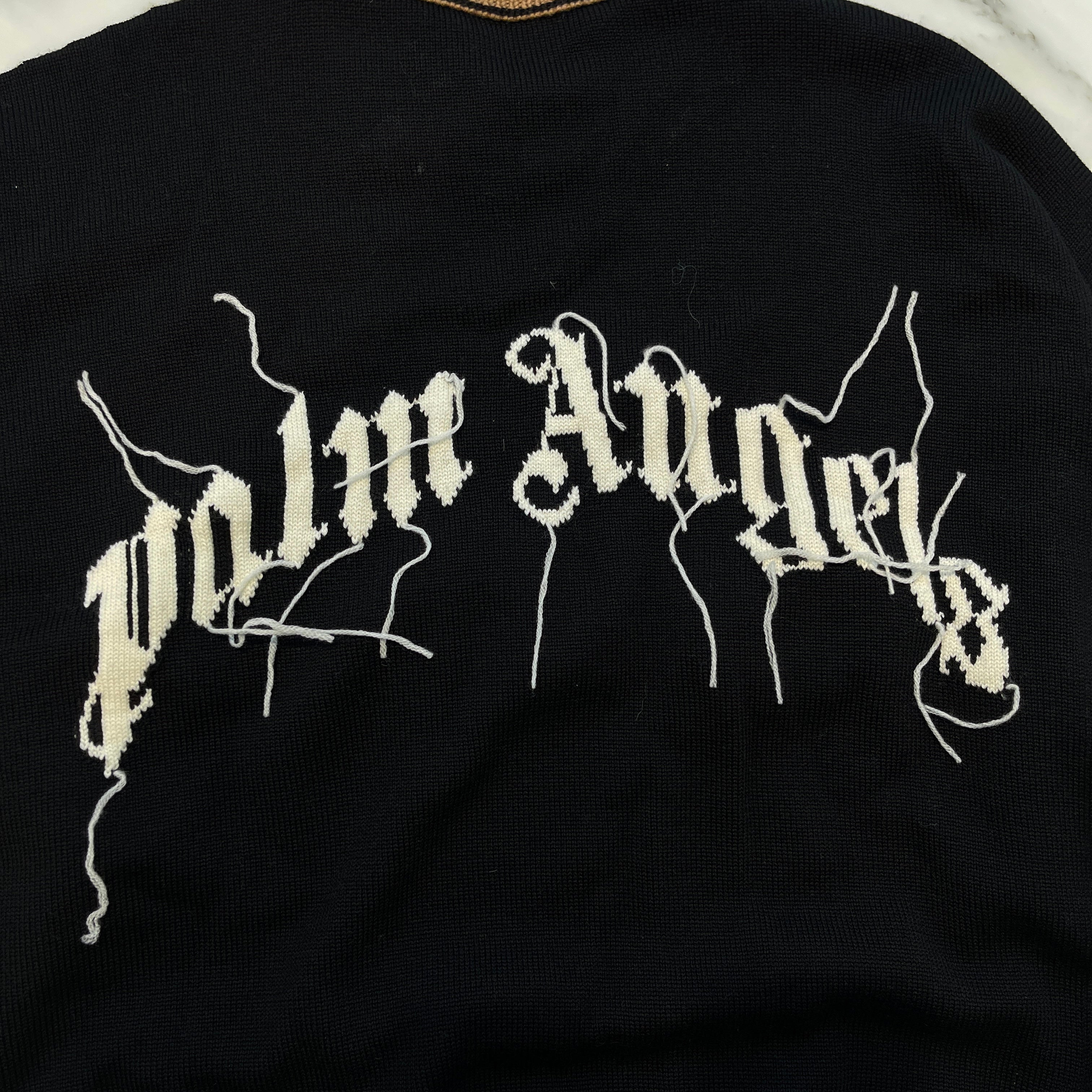 Palm Angels 2023SS "Kill The Bear" Knit Sweater PMHE007C99KNI001 Size S パームエンジェルス ”キル・ザ・ベア” ニットセーターサイズS