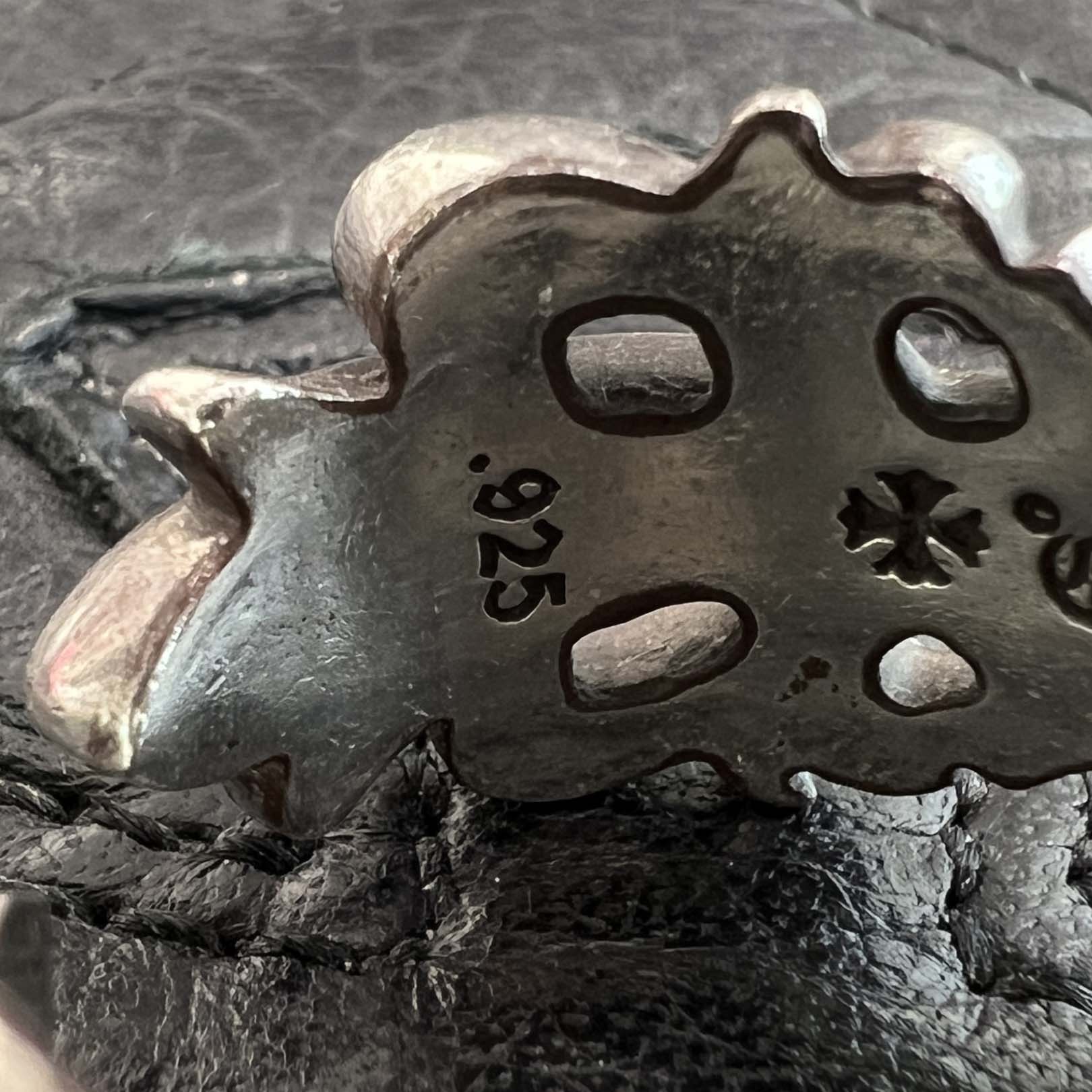 CHROME HEARTS DBL FLRL CRS Ring Size 20号 クロムハーツ ダブルフローラルクロス リング シルバー925 サイズ20号