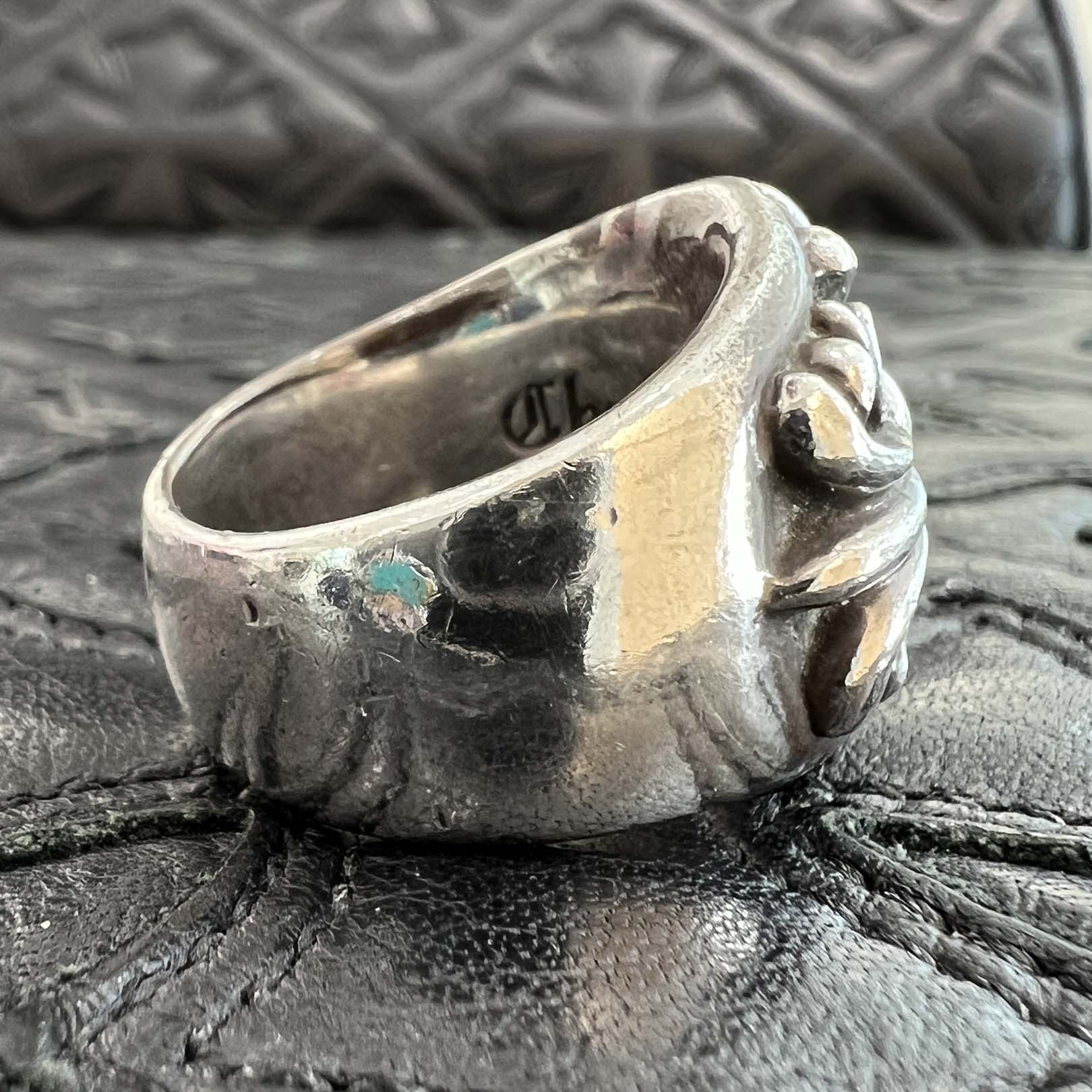 CHROME HEARTS KEEPER RING Size 18号 クロムハーツ キーパーリング サイズ18号