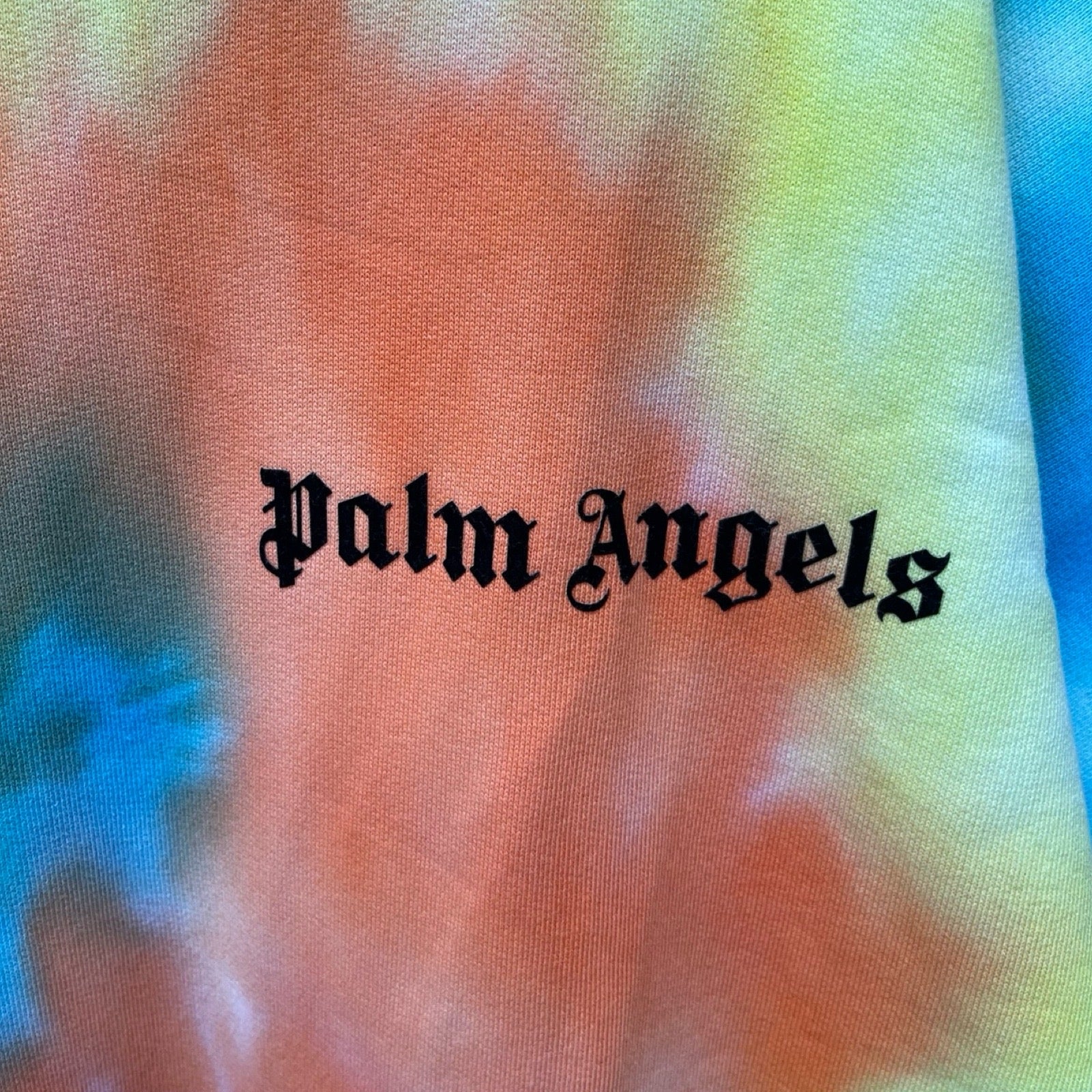 Palm Angels 2023SS Tie Dye New Basic Hoodie PMBB036R20441006 Size L