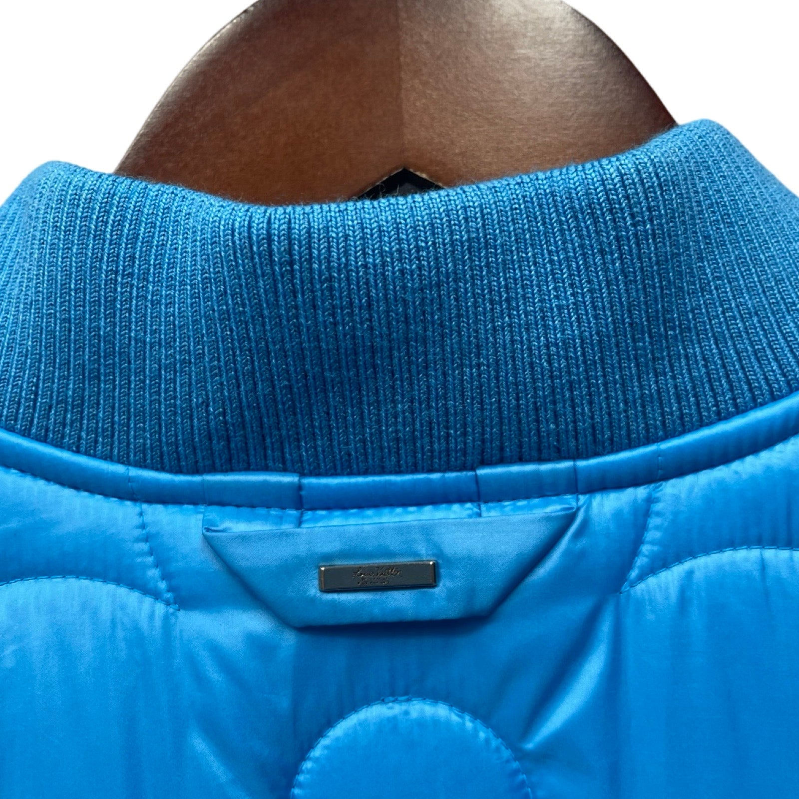 LOUIS VUITTON 2021AW Monogram Flower Quilting Blouson 1A9FOC Size 48