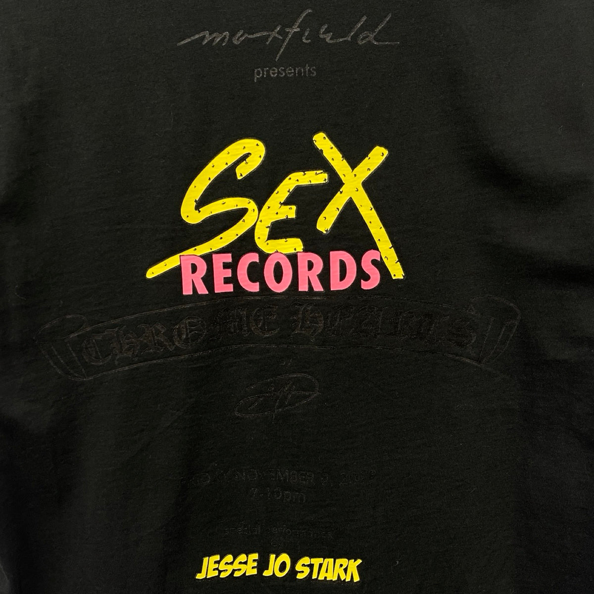 boy sex CHROME HEARTS×MATTY BOY Sex Records Tee – MEMENTOS ONLINE SHOP