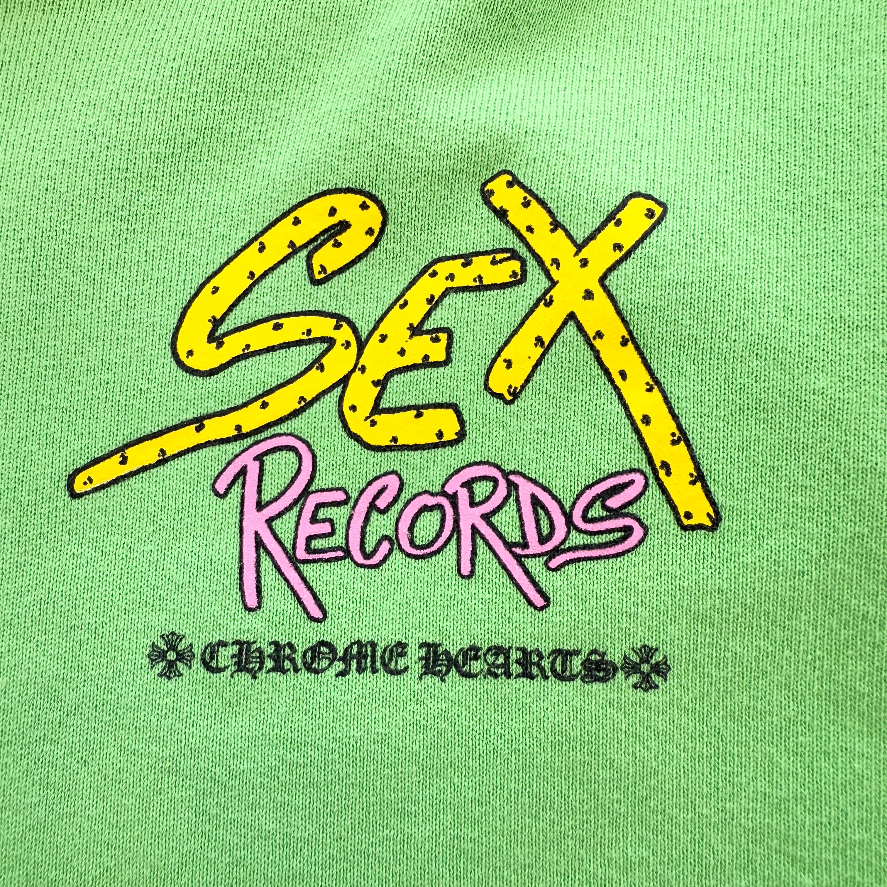 CHROME HEARTS × MATTY BOY 2021AW PPO SEXRCD Pullover Hoodie Size XL クロムハーツ × マッティボーイ セックスレコード プルオーバーフーディ サイズXL