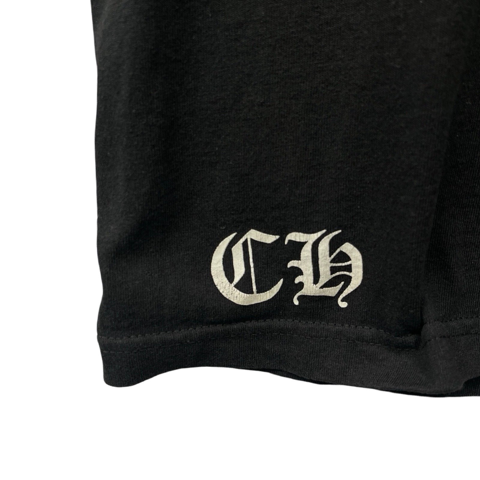 CHROME HEARTS American Flag Scroll Logo Tee Size S