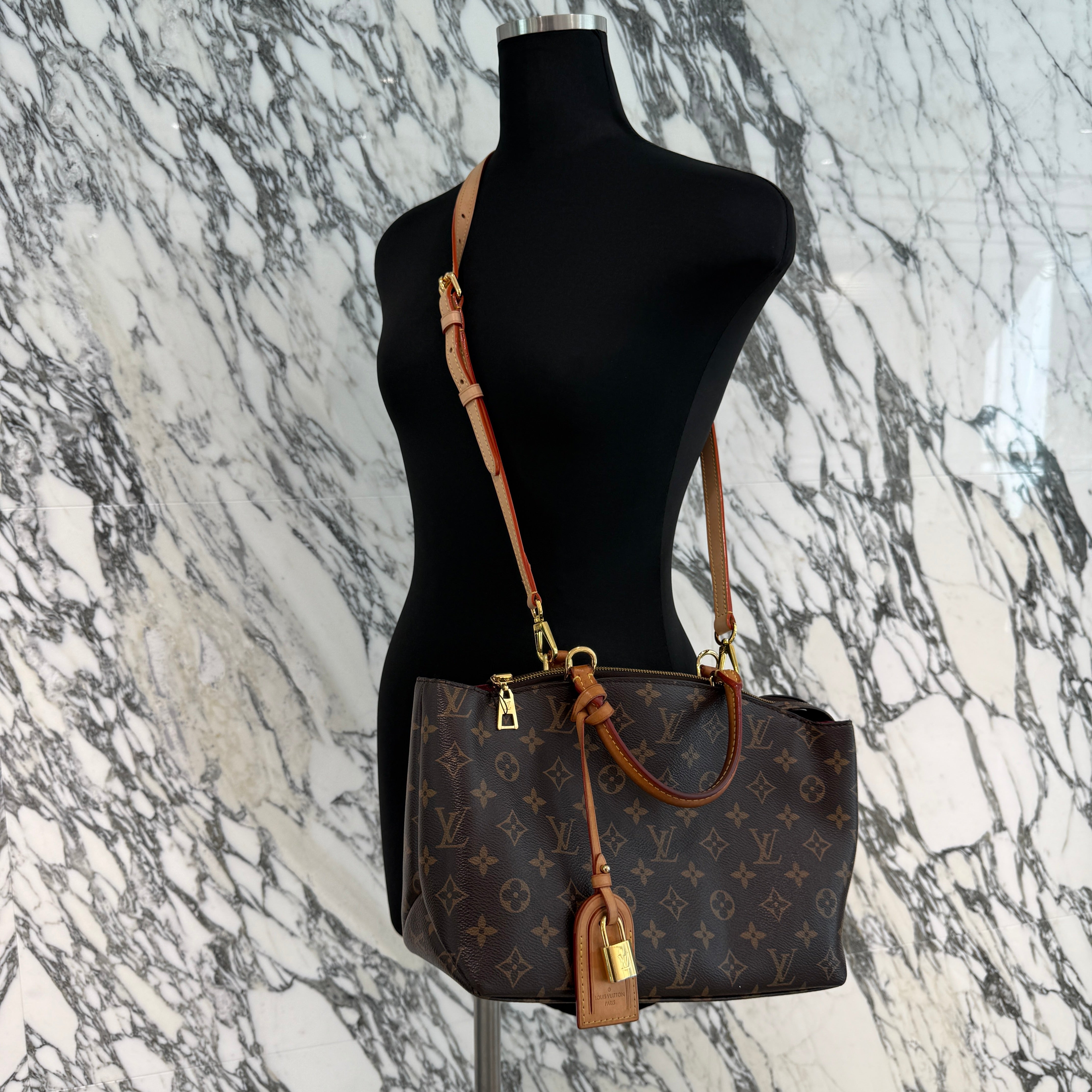 LOUIS VUITTON 2021AW Monogram Petit Palais PM Hand Bag M45900 ルイヴィトン モノグラム プティ パレPM ハンドバッグ