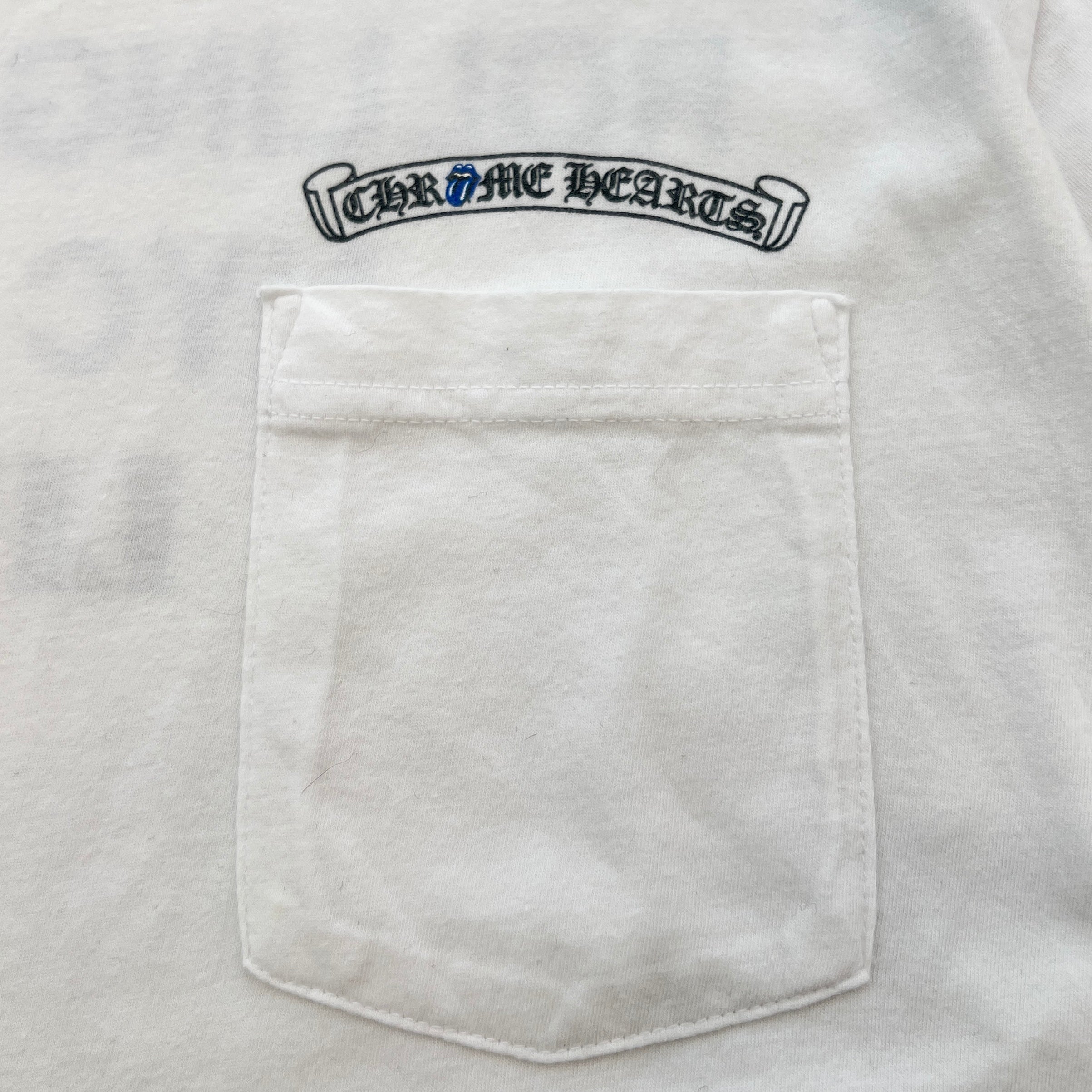 CHROME HEARTS × The Rolling Stones New York Limited Short Sleeve Tee Size M クロムハーツ × ローリングストーンズ ニューヨーク限定 ショートスリーブTシャツ サイズM