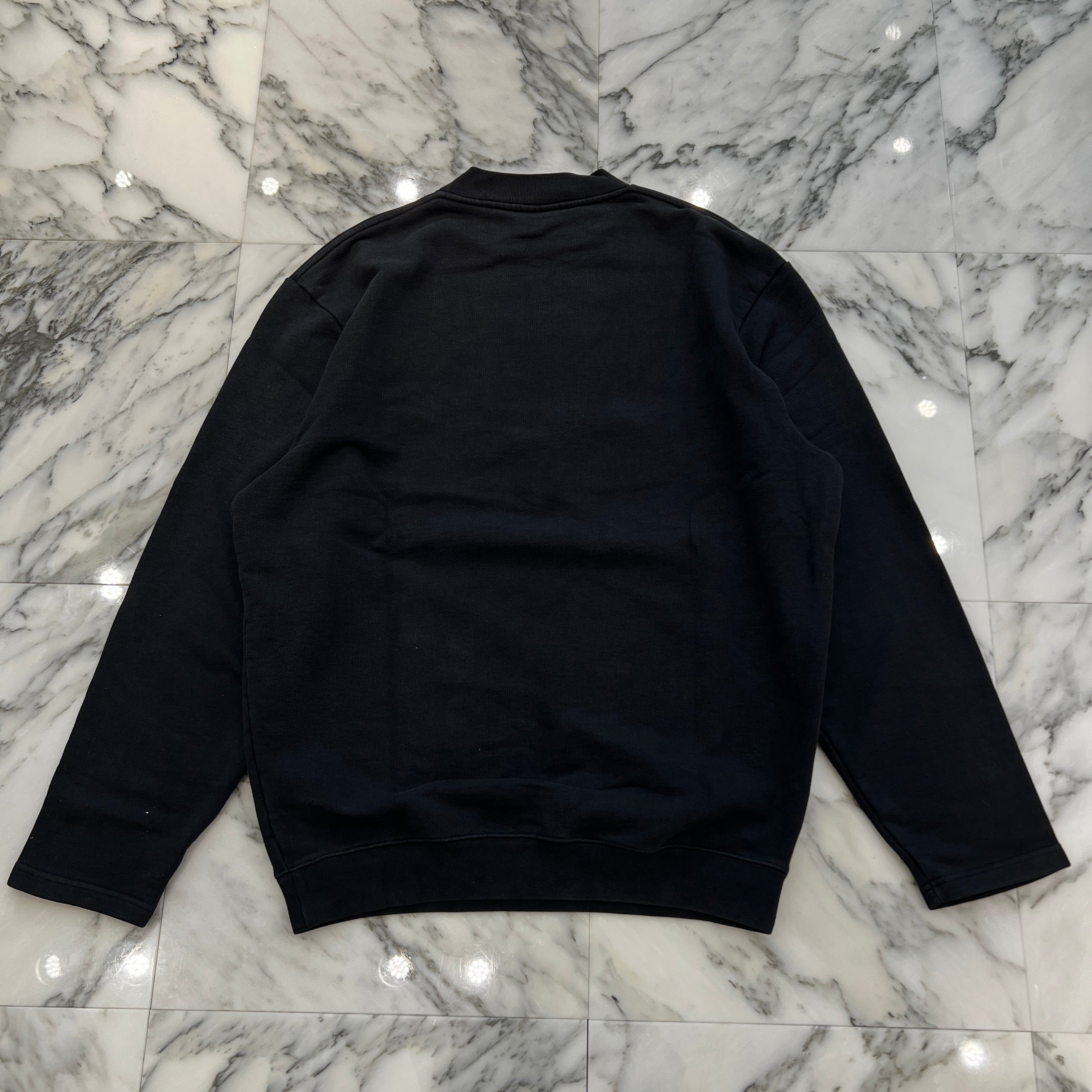 VETEMENTS 2018AW Baseball Logo Embroidered Sweatshirt MAH18TR31