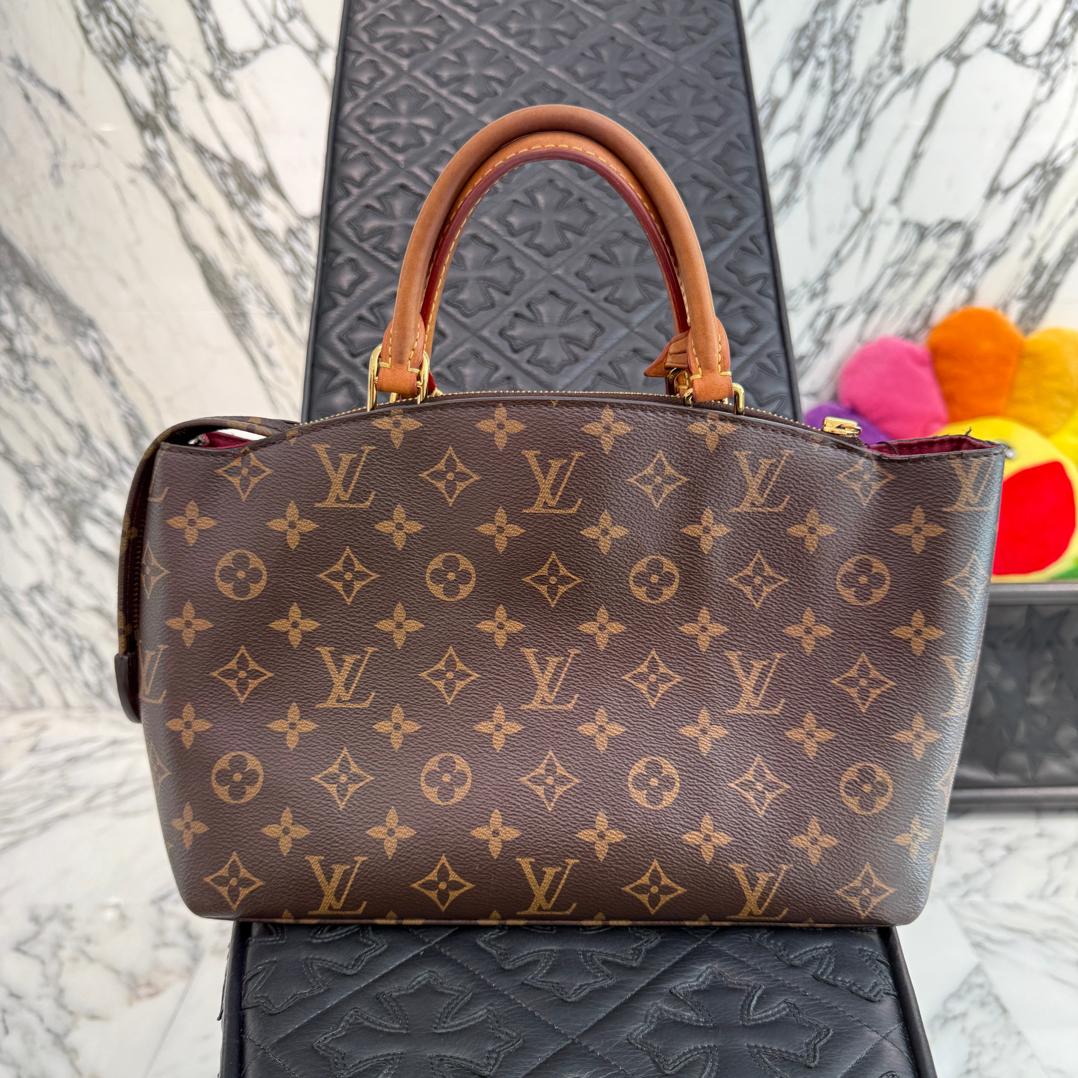LOUIS VUITTON 2021AW Monogram Petit Palais PM Hand Bag M45900 ルイヴィトン モノグラム プティ パレPM ハンドバッグ