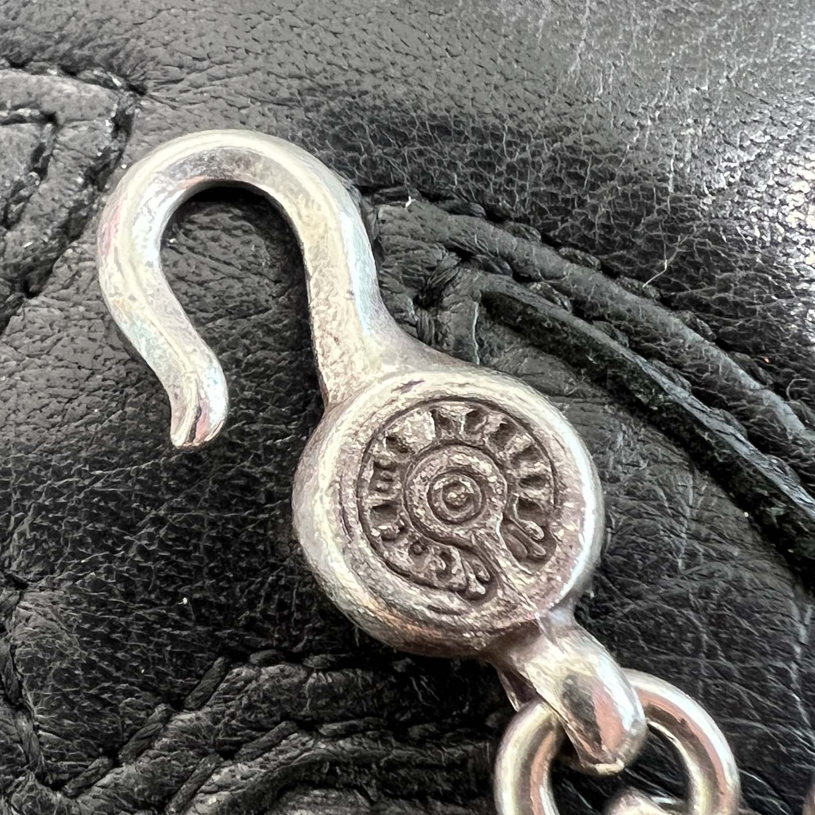 CHROME HEARTS Cut Out CH Plus Bracelet 9 Link クロムハーツ カット