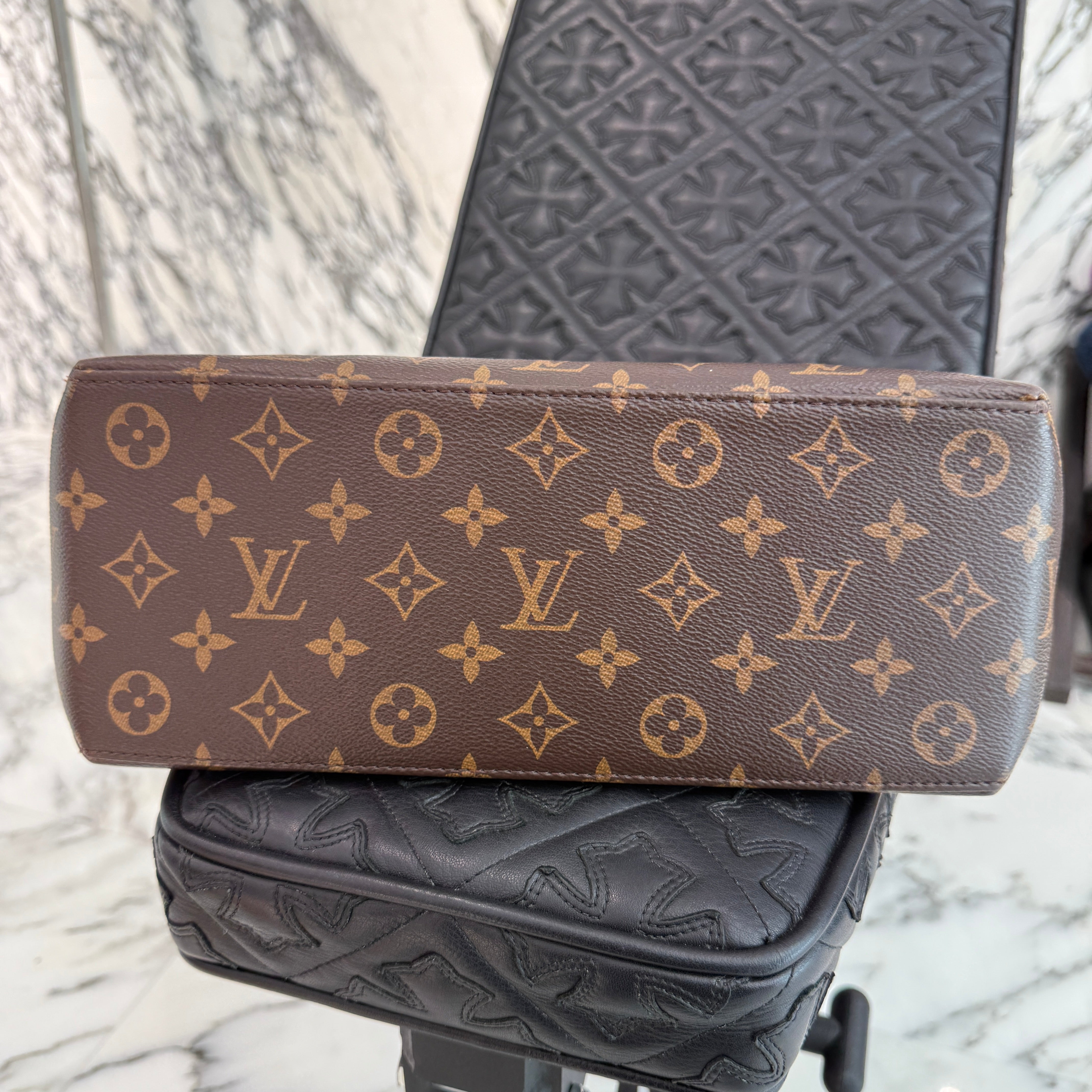 LOUIS VUITTON 2021AW Monogram Petit Palais PM Hand Bag M45900 ルイヴィトン モノグラム プティ パレPM ハンドバッグ