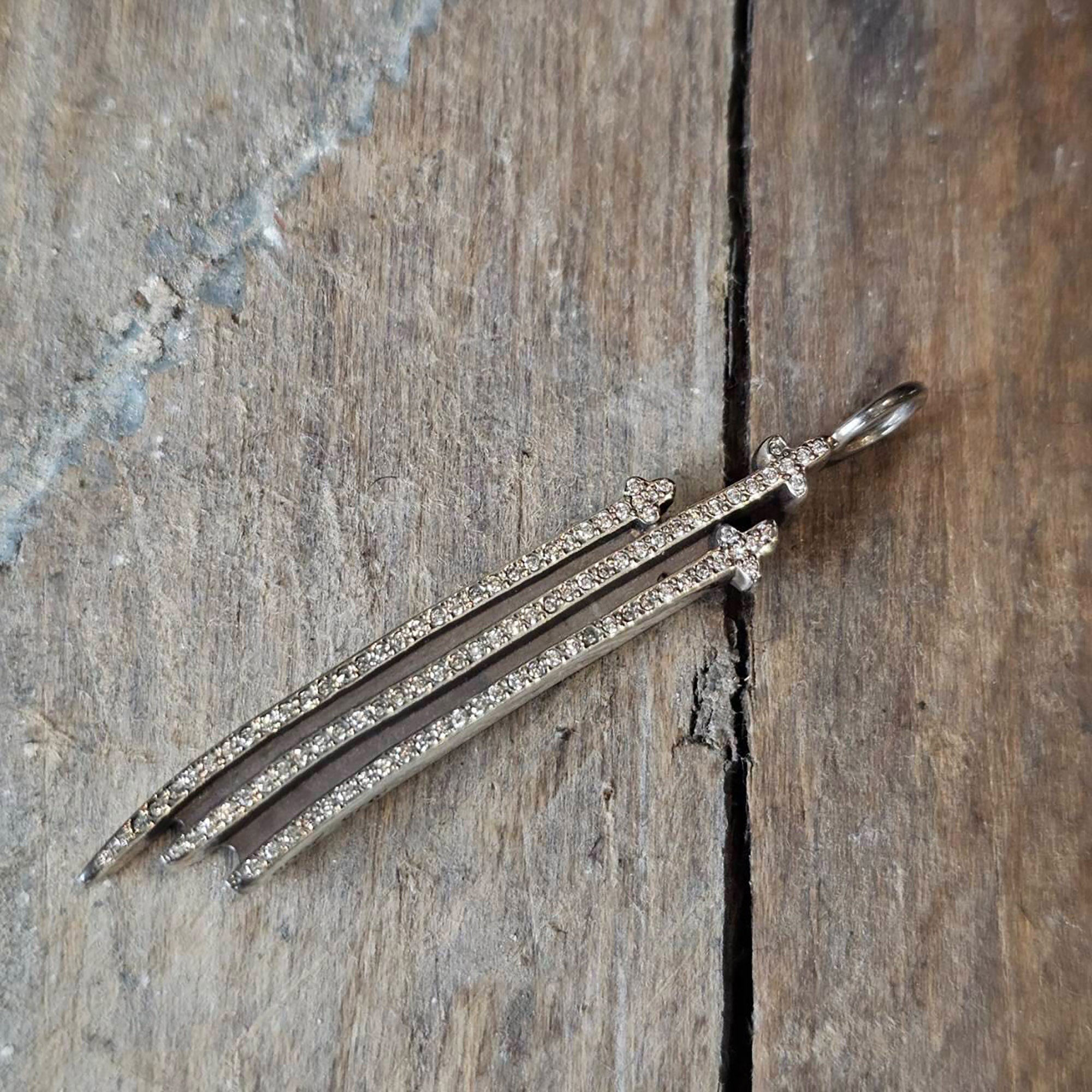 CHROME HEARTS RS3 Cross Pave Diamond Pendant Top クロムハーツ RS3 クロス パヴェダイヤモンド ペンダントトップ