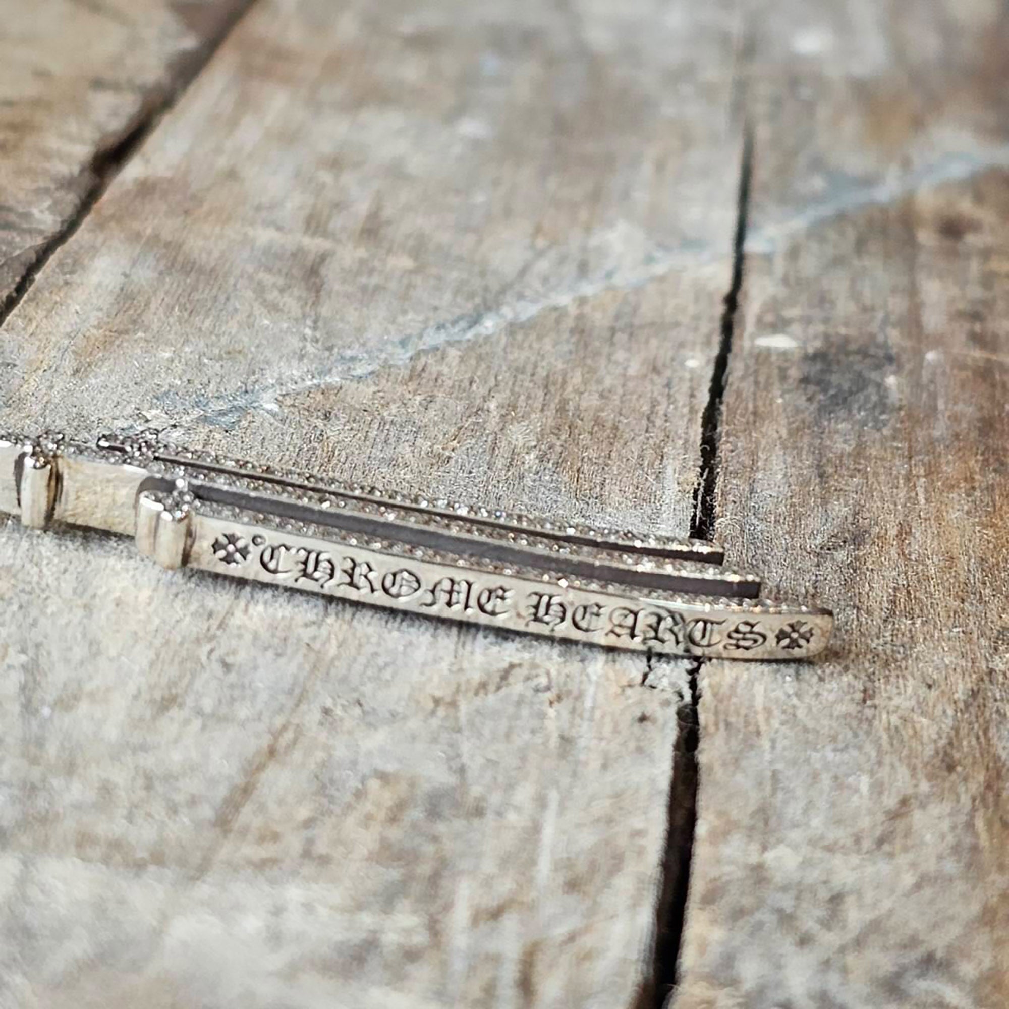 CHROME HEARTS RS3 Cross Pave Diamond Pendant Top クロムハーツ RS3 クロス パヴェダイヤモンド ペンダントトップ
