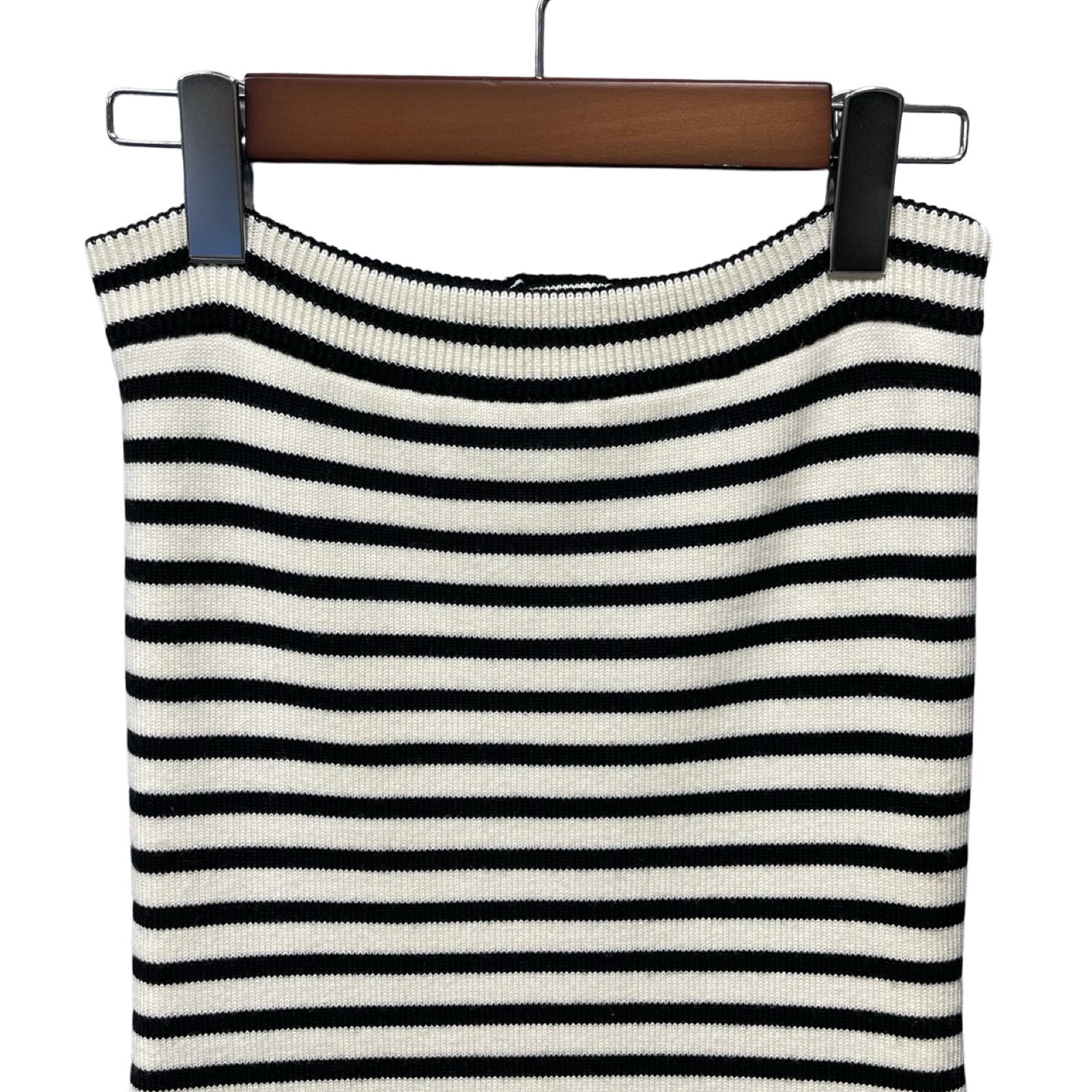 CELINE 2023SS Mariniere Striped Bustier Dress 2AI48212L.01CB Size M