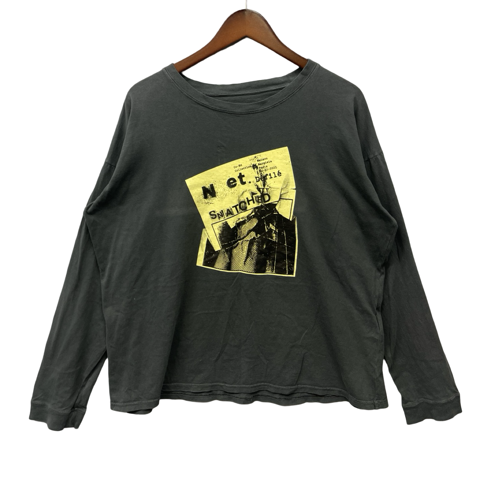 Maison Margiela 2024SS 1 10 Long Sleeved Tee S50GC0698 S24575 Size M