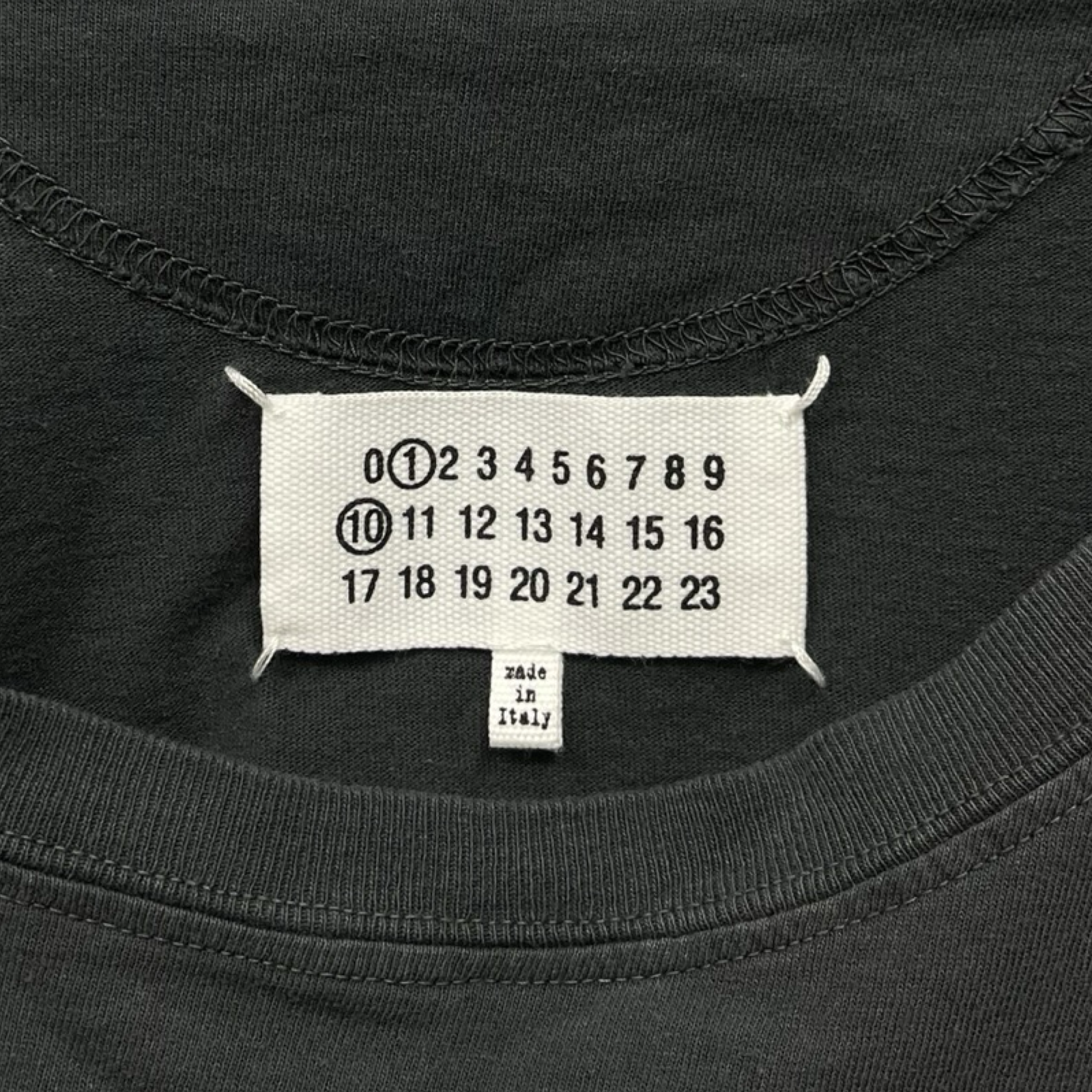 Maison Margiela 2024SS 1 10 Long Sleeved Tee S50GC0698 S24575 Size M