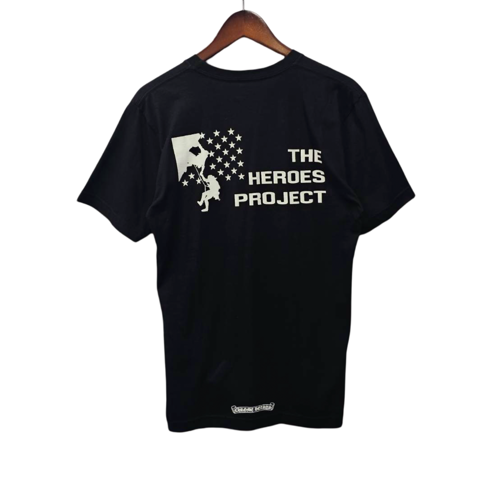 CHROME HEARTS×THE HEROES PROJECT Horseshoe Pocket Tee Size M