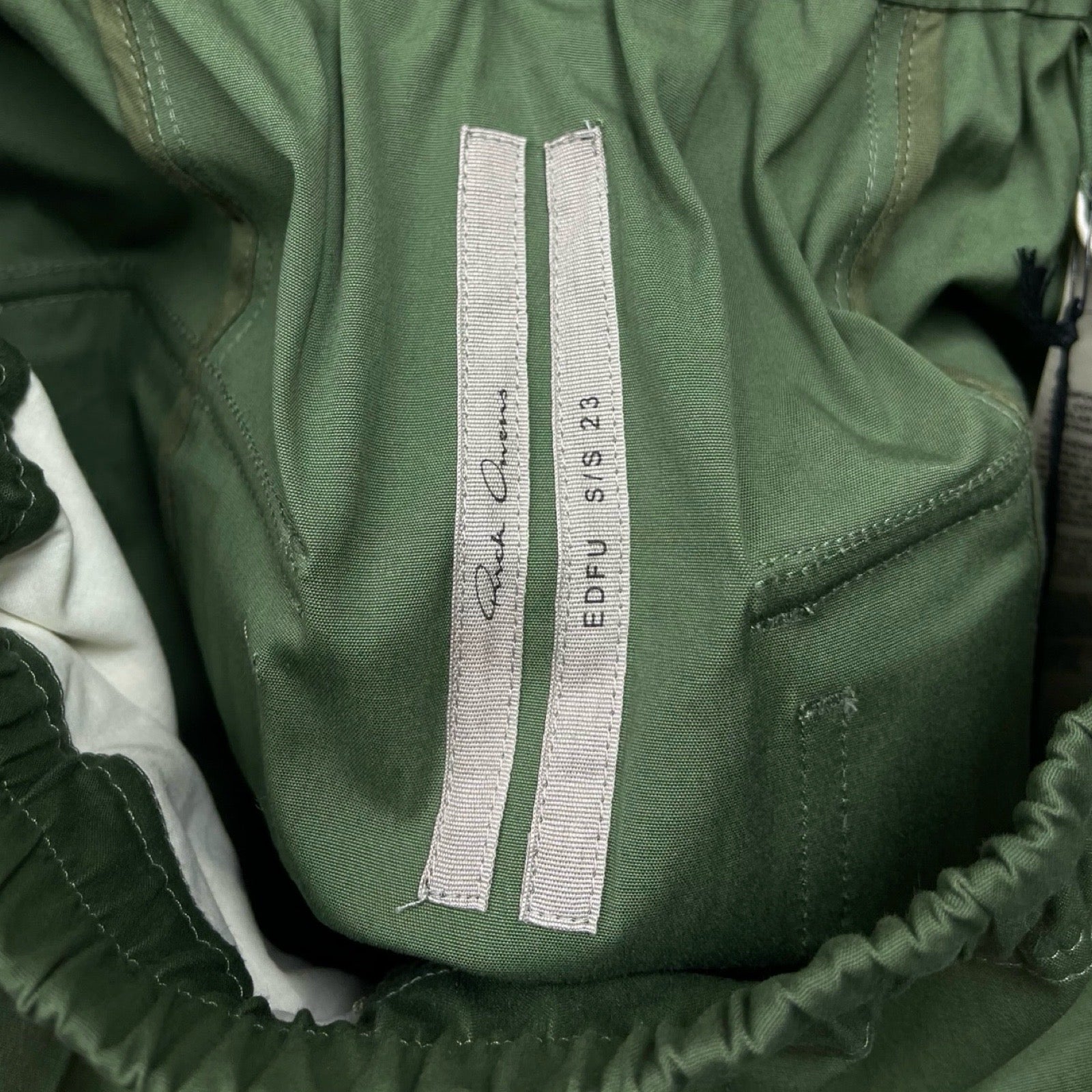 Rick Owens 2023SS Ricks Pods RU01C4384-TE Size 48