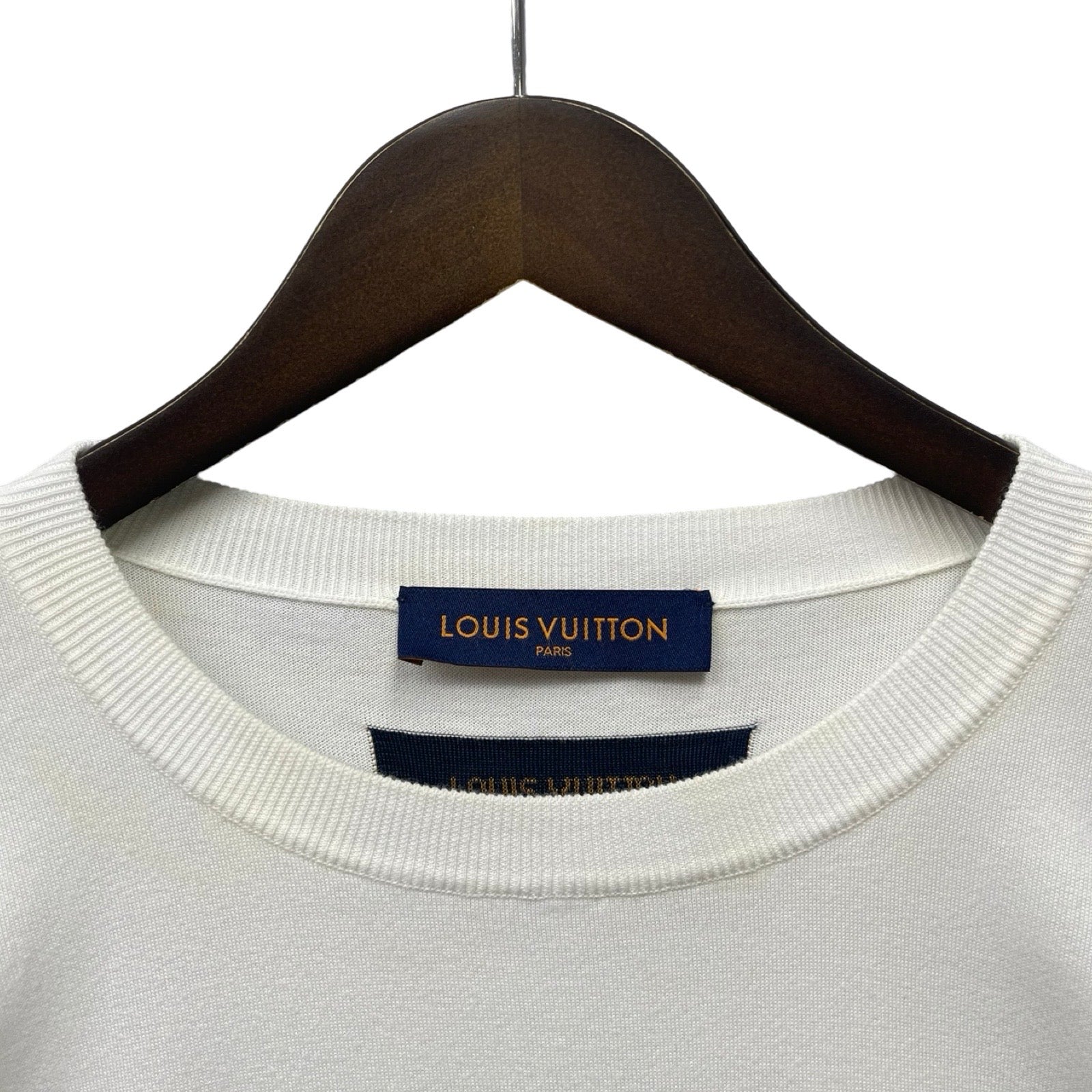 LOUIS VUITTON 2022SS Amen Break Tarsia Jacquard Crew Neck Tee Size L