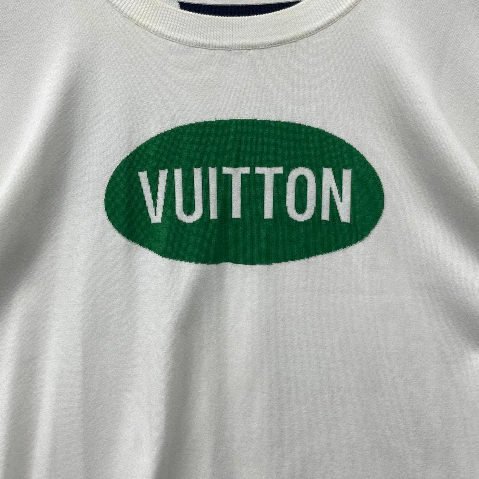 LOUIS VUITTON 2022SS Amen Break Tarsia Jacquard Crew Neck Tee Size L