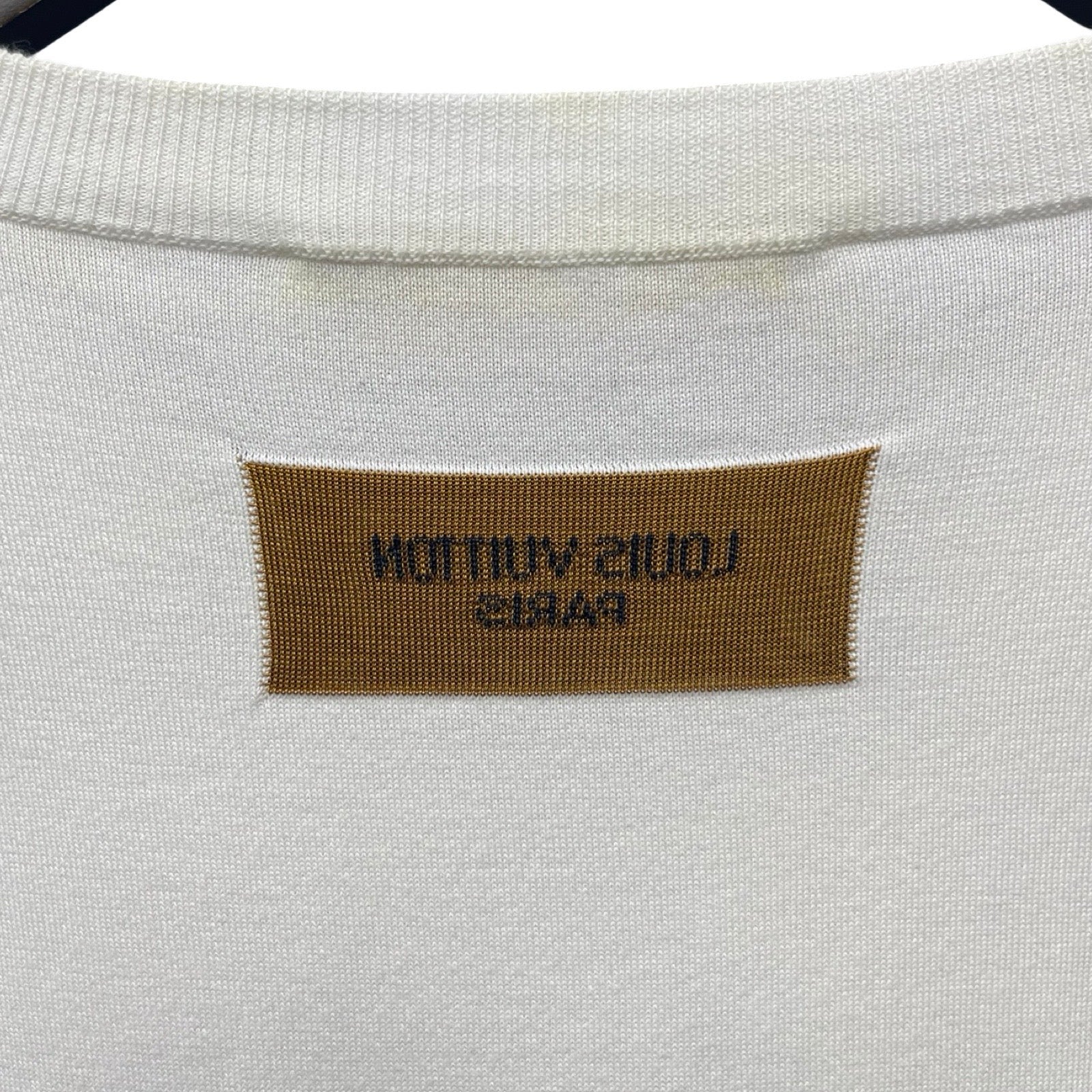 LOUIS VUITTON 2022SS Amen Break Tarsia Jacquard Crew Neck Tee Size L