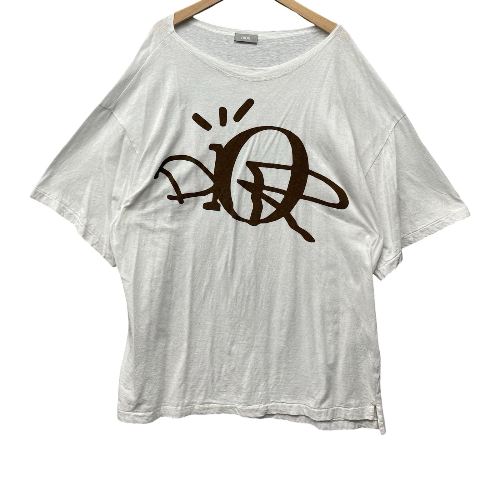 Dior×Travis Scott 2022AW Cactus Jack Dior Oversized Tee 283J632A0752 Size XL