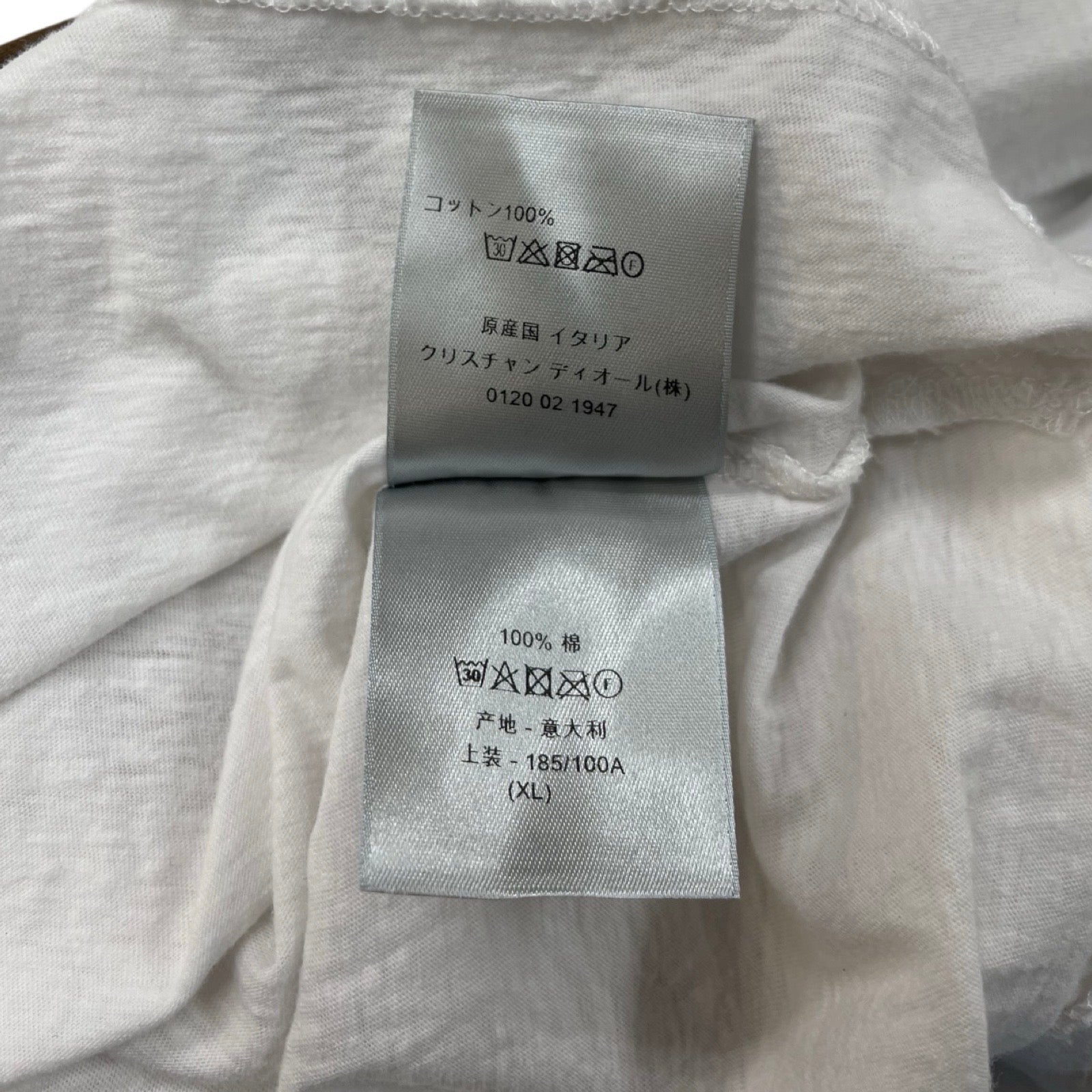 Dior×Travis Scott 2022AW Cactus Jack Dior Oversized Tee 283J632A0752 Size XL