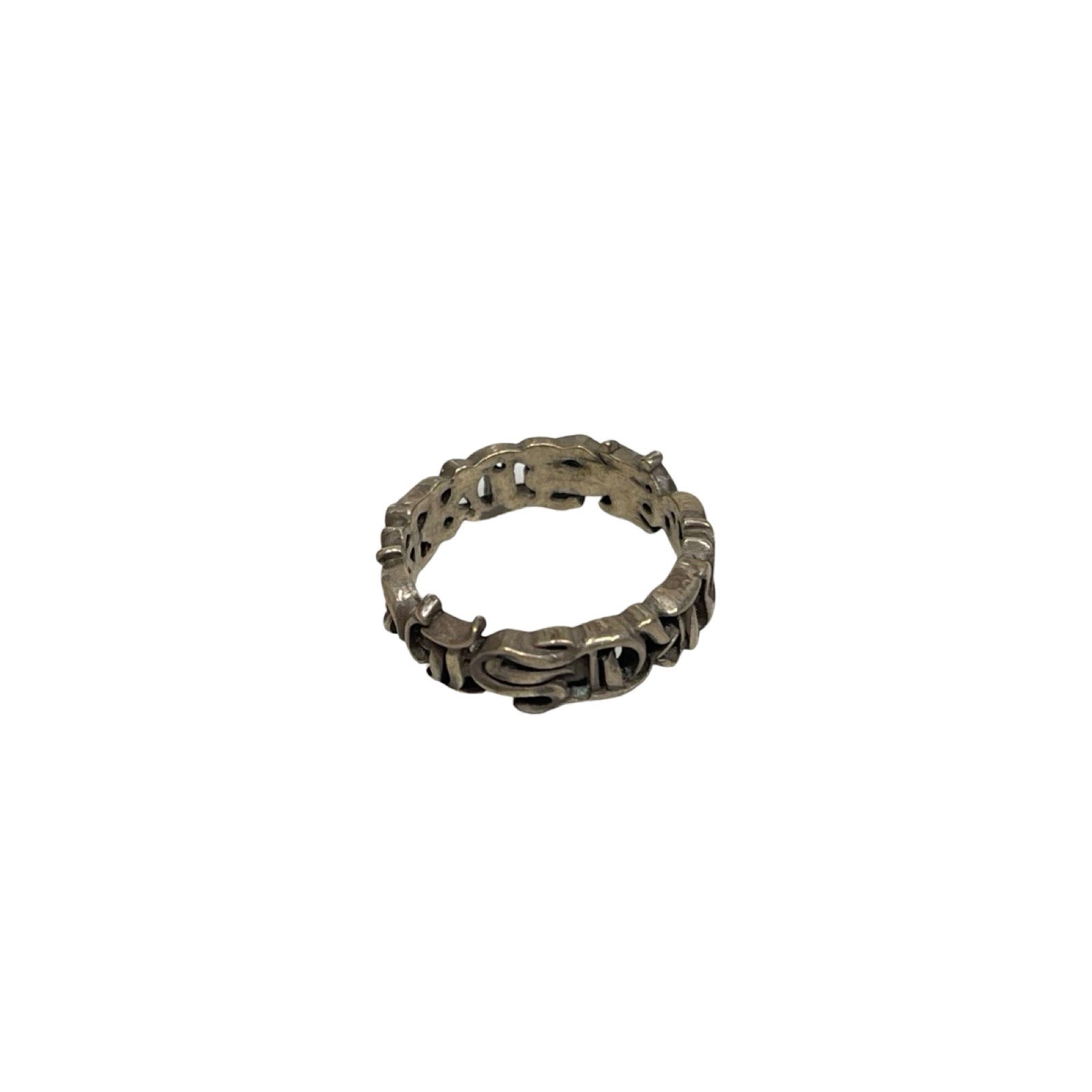 CHROME HEARTS Script Band Ring Size 14号