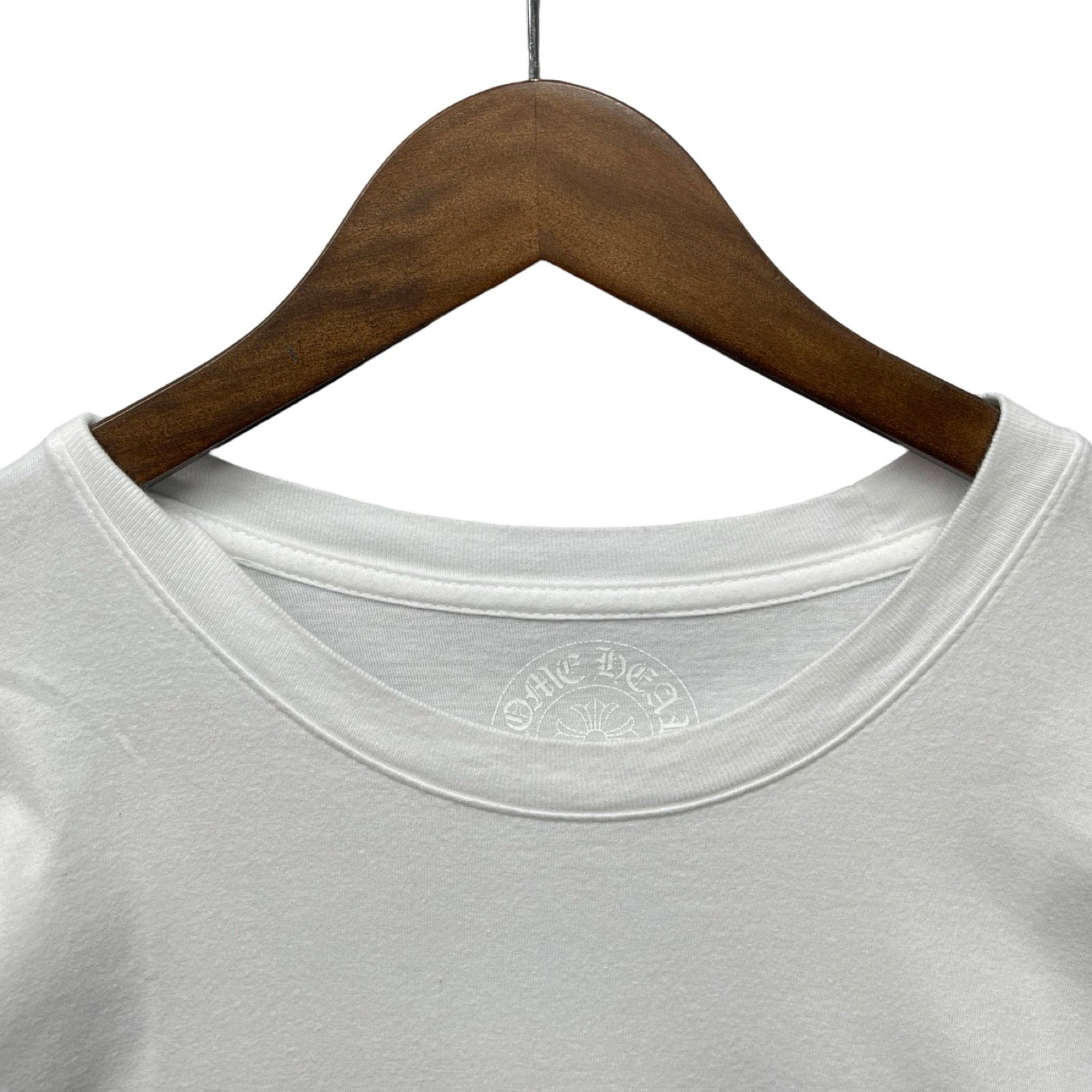 CHROME HEARTS Back Cross Horseshoe Tee Size XXL