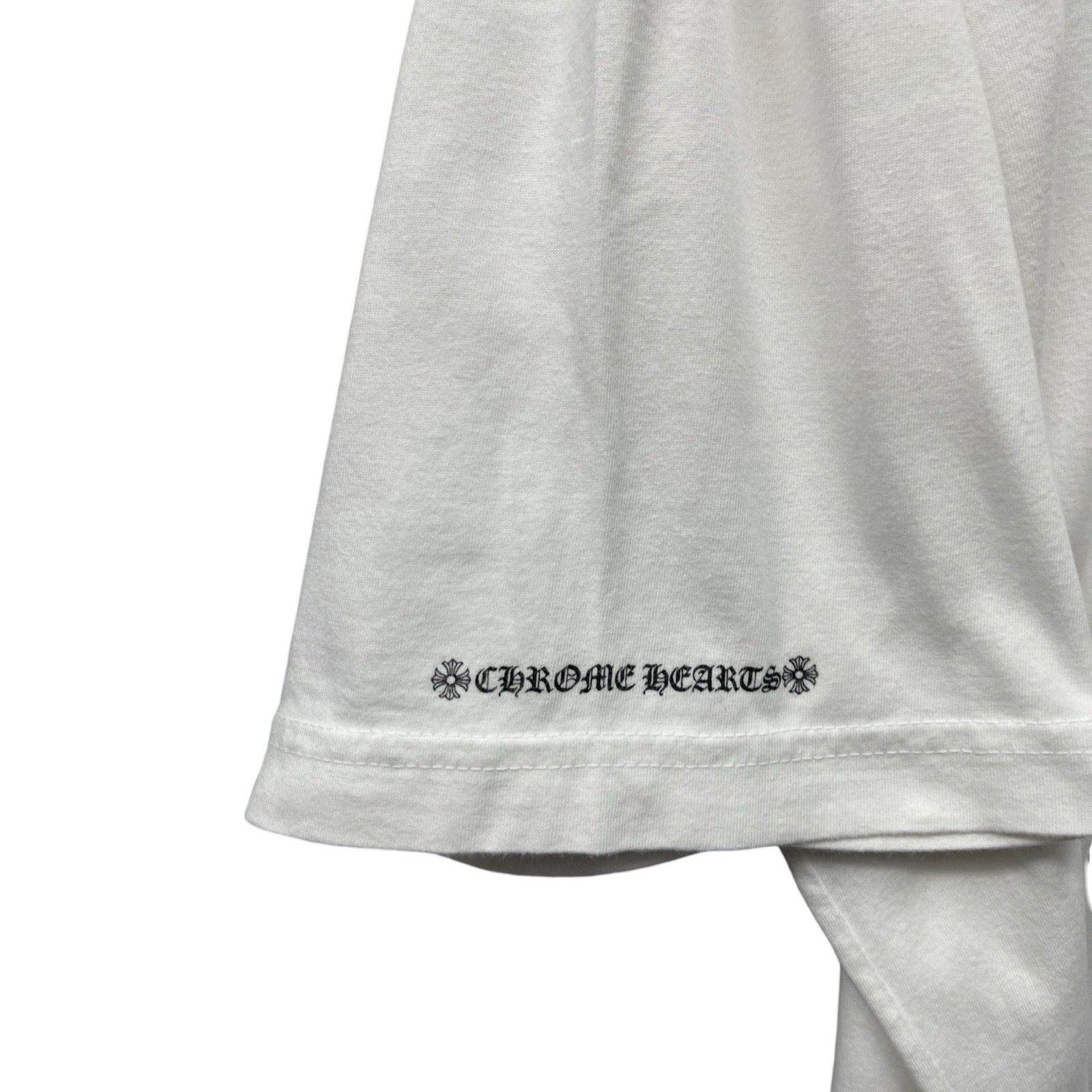CHROME HEARTS Back Cross Horseshoe Tee Size XXL
