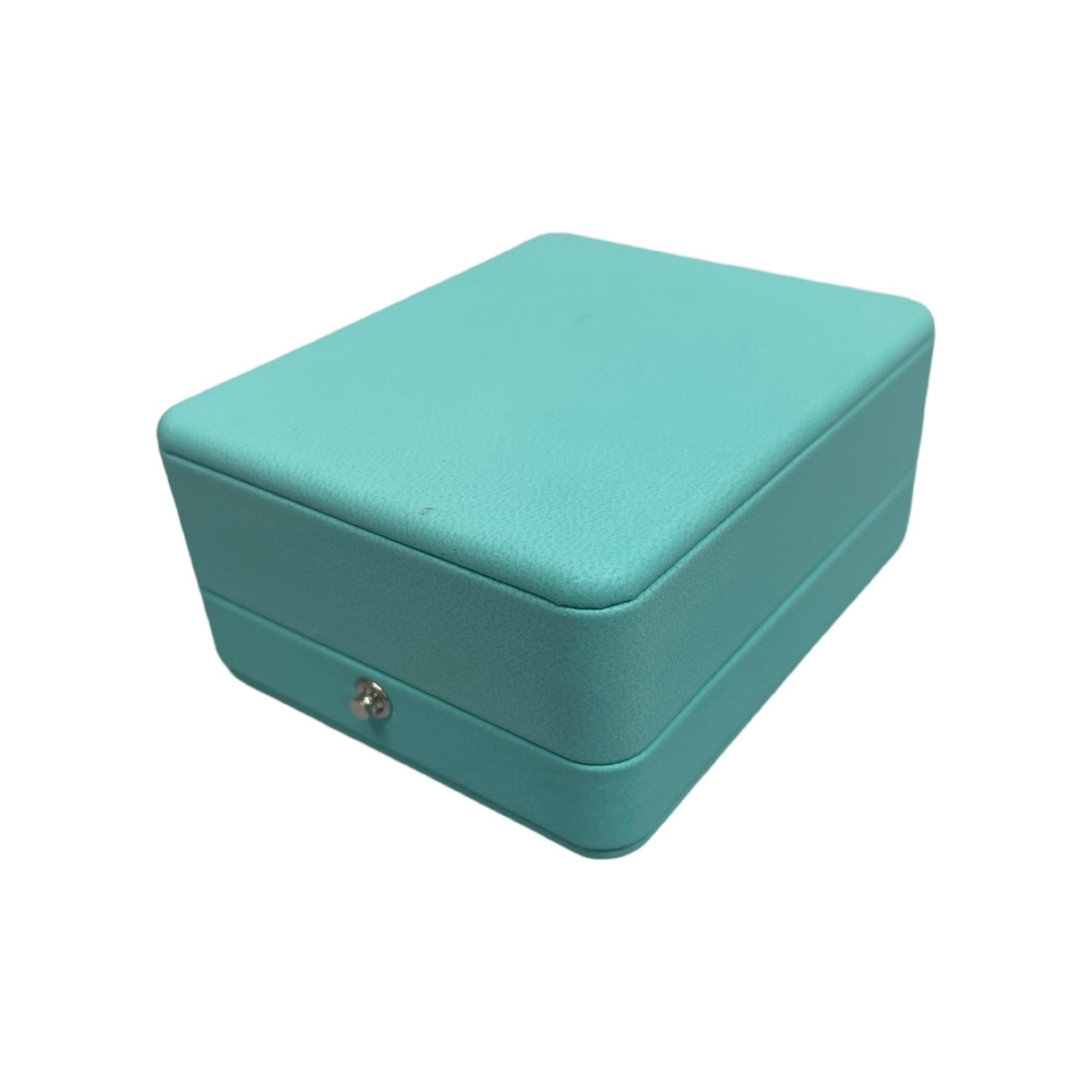 Tiffany Co. T One Hoop Earrings 69783015 Au750 ITALY d0.20ct