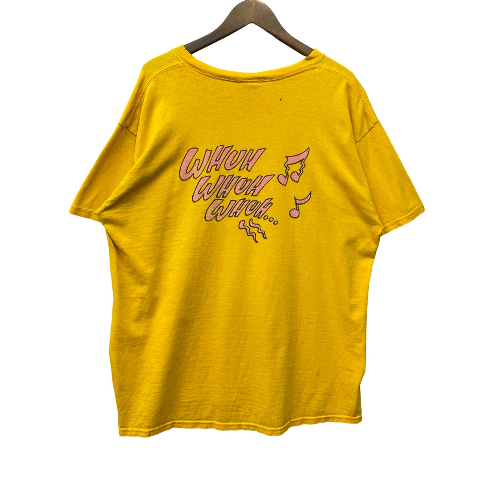 Vintage 00's The Flaming Lips 2002 Post Punk Whuh Whuh Whuh Band Promo S/S Tee Size XL