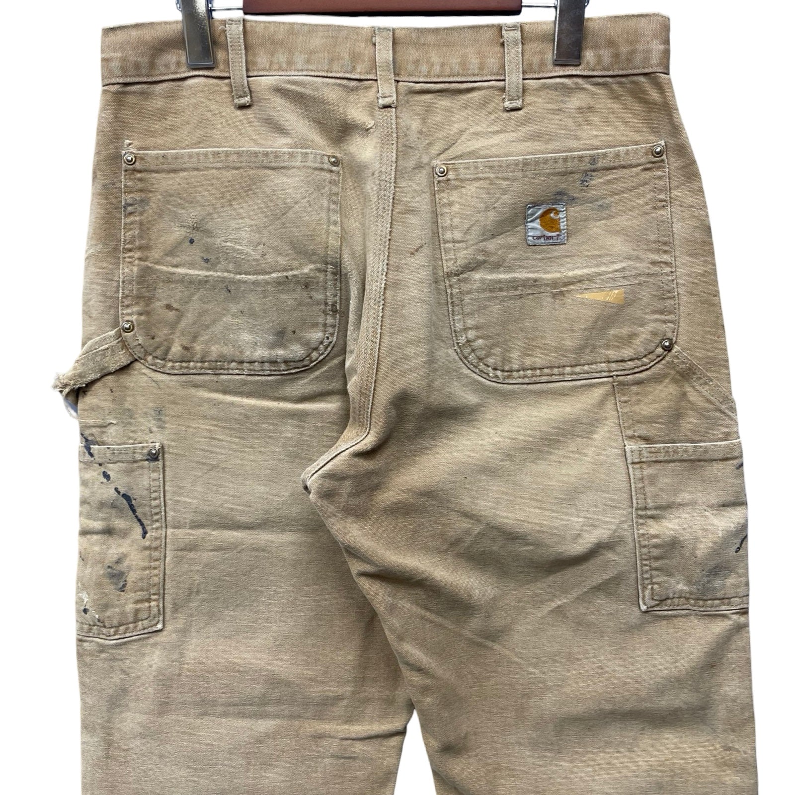 Carhartt Double Knee Denim Painter Pants Size 32×32