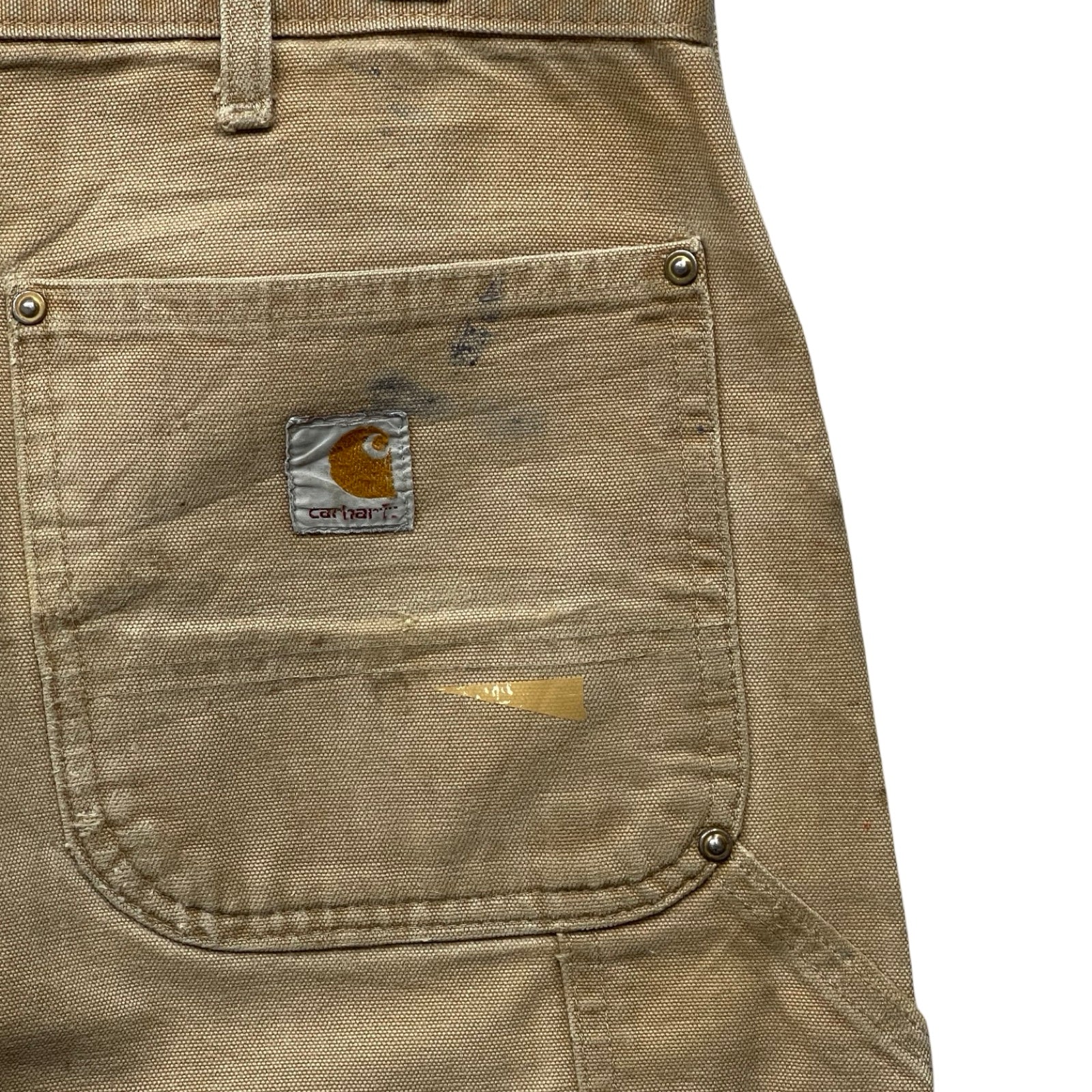 Carhartt Double Knee Denim Painter Pants Size 32×32