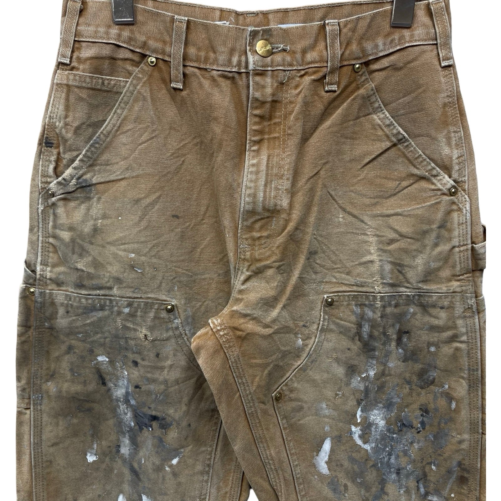 Carhartt Double Knee Denim Painter Pants Size 30×34