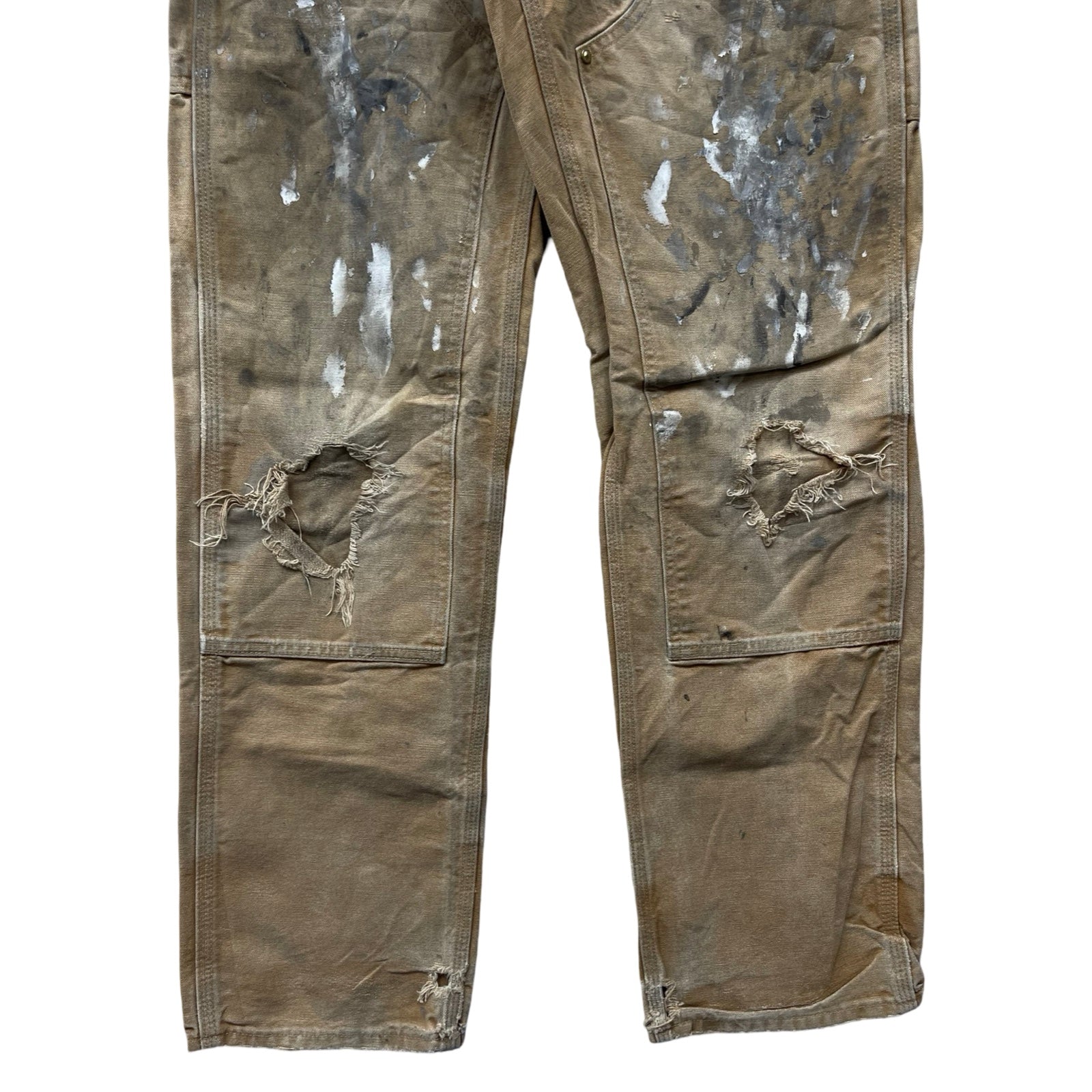 Carhartt Double Knee Denim Painter Pants Size 30×34