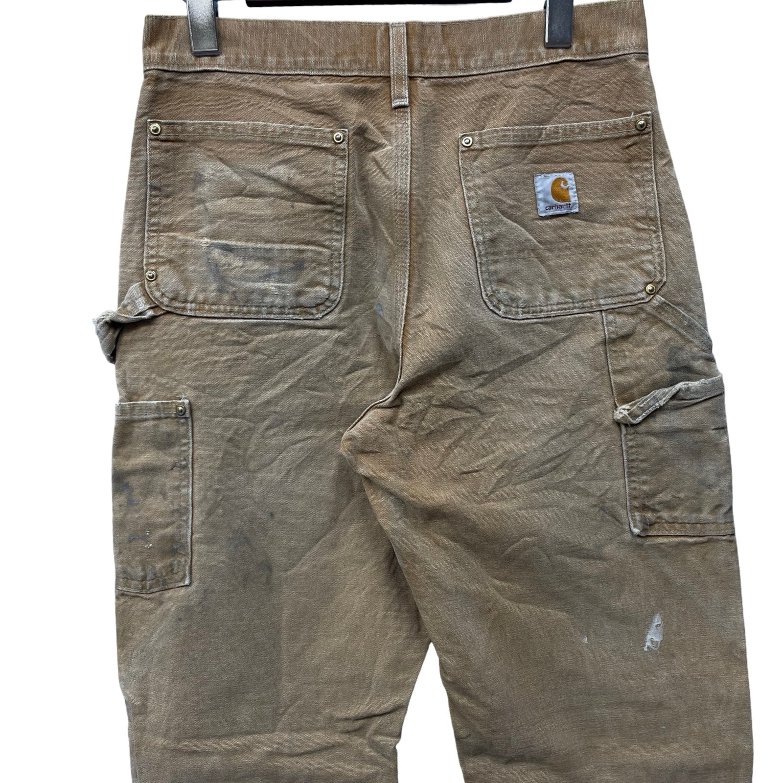 Carhartt Double Knee Denim Painter Pants Size 30×34